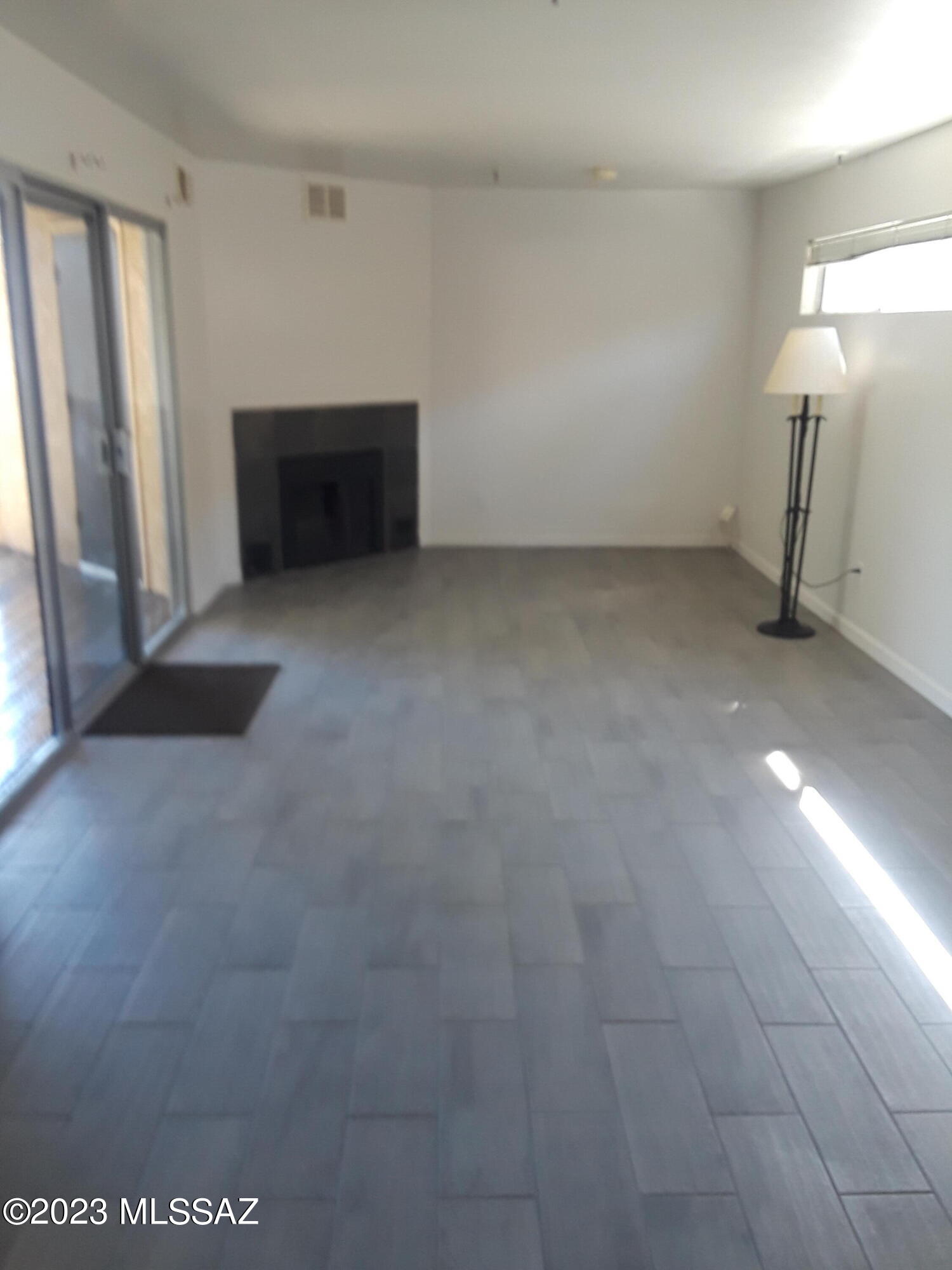 A fantastic two bed two bath condo on a quiet top floor. Two balconies with great views. All new ceramic tile floor's through out., wood burning fireplace. Master bath has been completely been re-done including shower, hall bath has been re-done. Ikea kitchen with new refrigerator. Complete a/c hvac system replaced approx 9 months ago. Inside laundry closet, new water heater, all new paint.