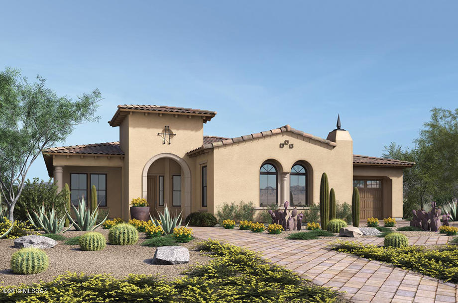 $35,005 PRICE REDUCTION THRU OCTOBER 6, 2019
NEW CONSTRUCTION - NOVEMBER 2019 COMPLETION (MONTILLA - Spanish Elevation) by Toll Brothers at Los Saguaros. FRONT YARD LANDSCAPE INCLUDED IN THE PRICE. Los Saguaros is nestled within the heart of Dove Mountain master plan, where resort style living and the high Sonoran desert exist in harmony. This popular custom designed home includes  an en suite secondary bedroom, a gourmet kitchen and great room with fireplace and a 15 foot multi-slide door to enjoy your covered patio. CUSTOM FINISHES have been selected for this home including maple cabinets, granite countertops, a large center island and walk-in pantry.