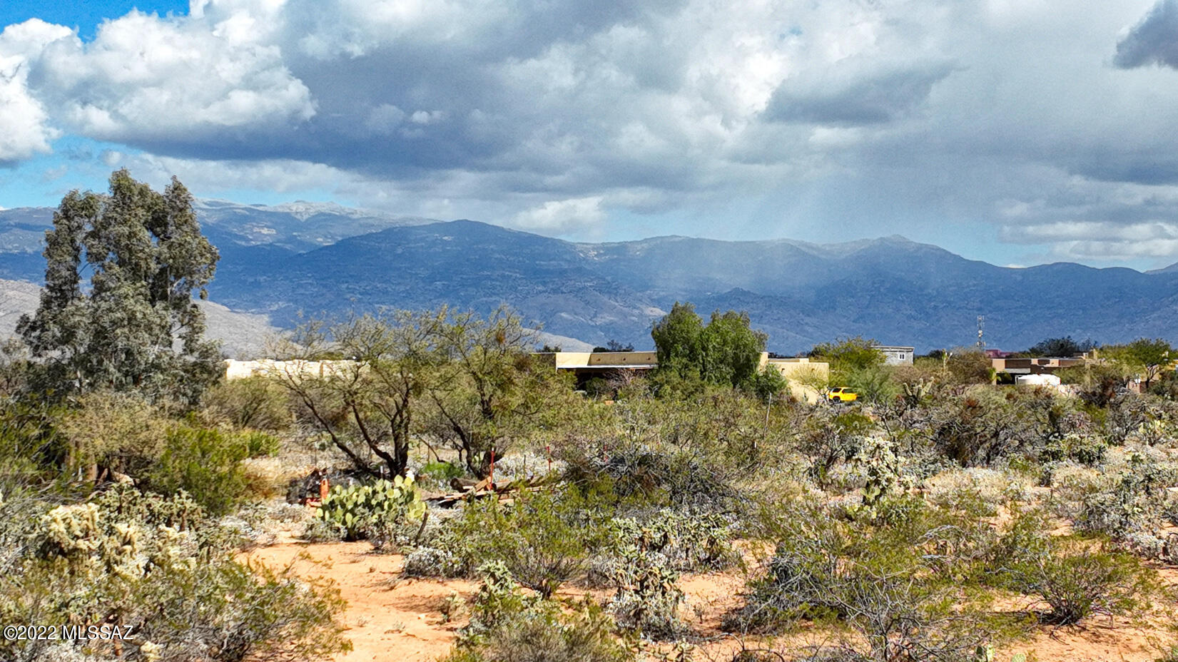 Gorgeous mountain views w/ easy access. Right off Garigans Gulch on short dirt road (Rincon Mesa) second lot in. 5 minutes from Del Lago Golf Club, 8 minutes to Safeway,  10 minutes to the I10. Utilities at the lot line, ready for a beautiful custom home! Survey has been performed by a licensed surveyor and the lot staked.