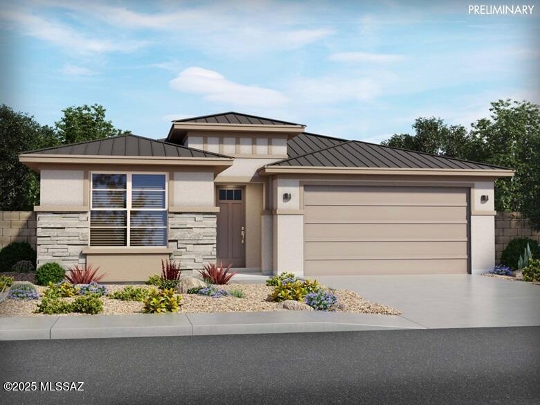 Brand new, energy-efficient home available NOW! Prepare dinner at the kitchen island while keeping an eye on the kids in the great room. The flex space makes a great home office or hobby space. In the primary suite, a sprawling walk-in closet will finally put an end to the battle for shelf space. Visit Houghton Reserve and explore new homes in Tucson, Arizona. This a gated community is located at the northeast intersection of Broadway Blvd and Houghton. Located 11 miles north of I-10, Houghton Reserve provides convenient access to major employment centers, nearby shopping, and dining. Each of our homes is built with innovative,
energy-efficient features designed to help you enjoy more savings, better health, real comfort and peace of mind.