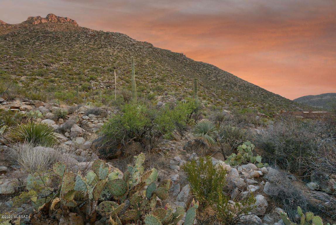 Spectacular home site on 1.23 acres on a premium corner lot for extra privacy.  Located in coveted Dove Mountain community with gorgeous views.
