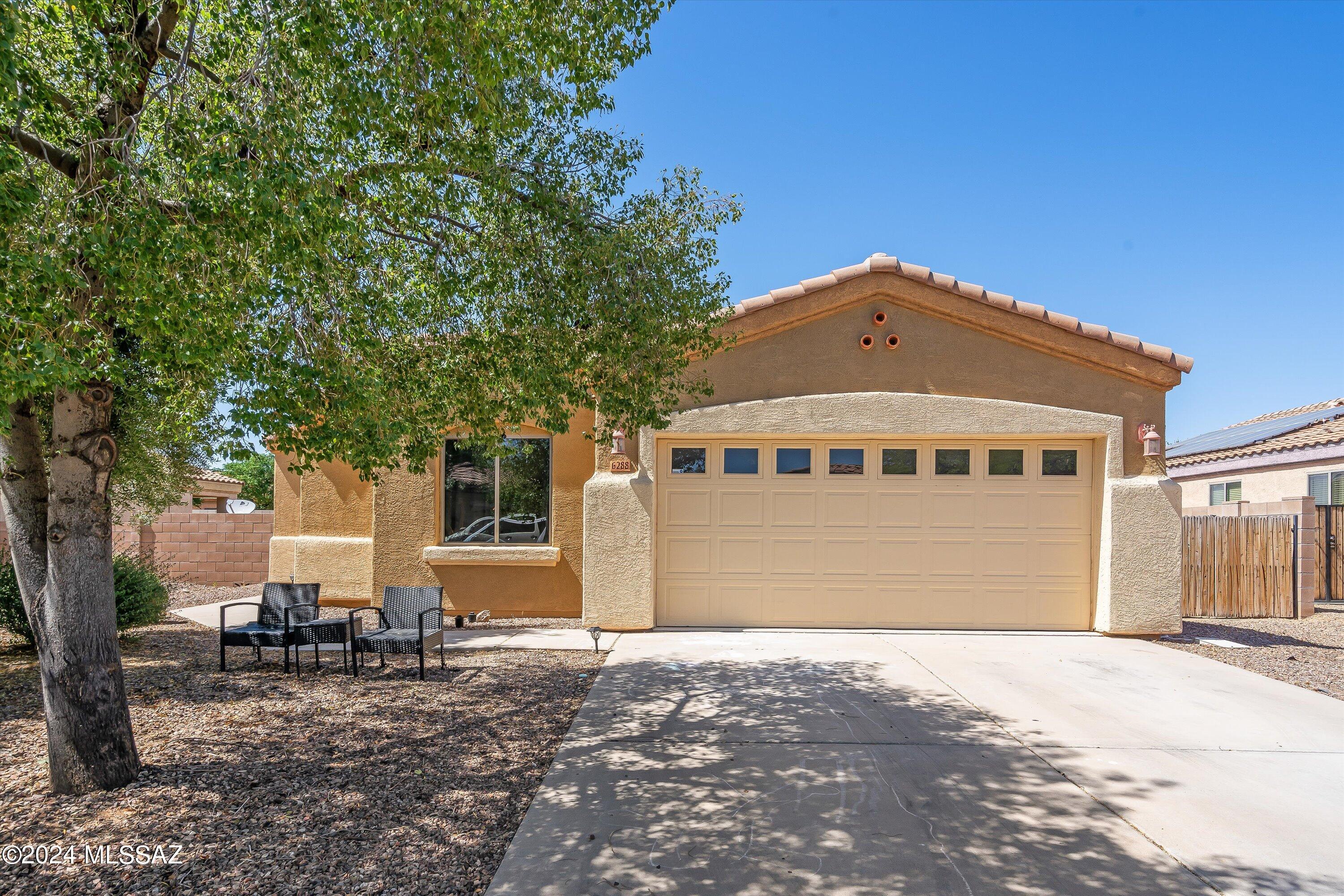 IMPROVED PRICE! ASSUMABLE LOAN 2.375%! Do not need to be VA to qualify! Make your homeownership dreams finally come true! This home awaits its new owner, ready to be loved. It's hard to find a house these days that doesn't cost an arm and a leg, we get it. Look no further, we have just the one for you. Priced right and ready to go. 4-bedroom floor plan with open kitchen and on one of the largest lots in the community! Ceramic tile and carpet flooring. Lots of natural light. Perfect location for a neighborhood full of life and love. Easy low-care front and back yards. Private entry. 2-car garage great for storage and parking. Backyard faces North. Refrigerator, washer and dryer convey. Move right in and make it yours! Buyer to verify all facts and figures, including those in MLS.