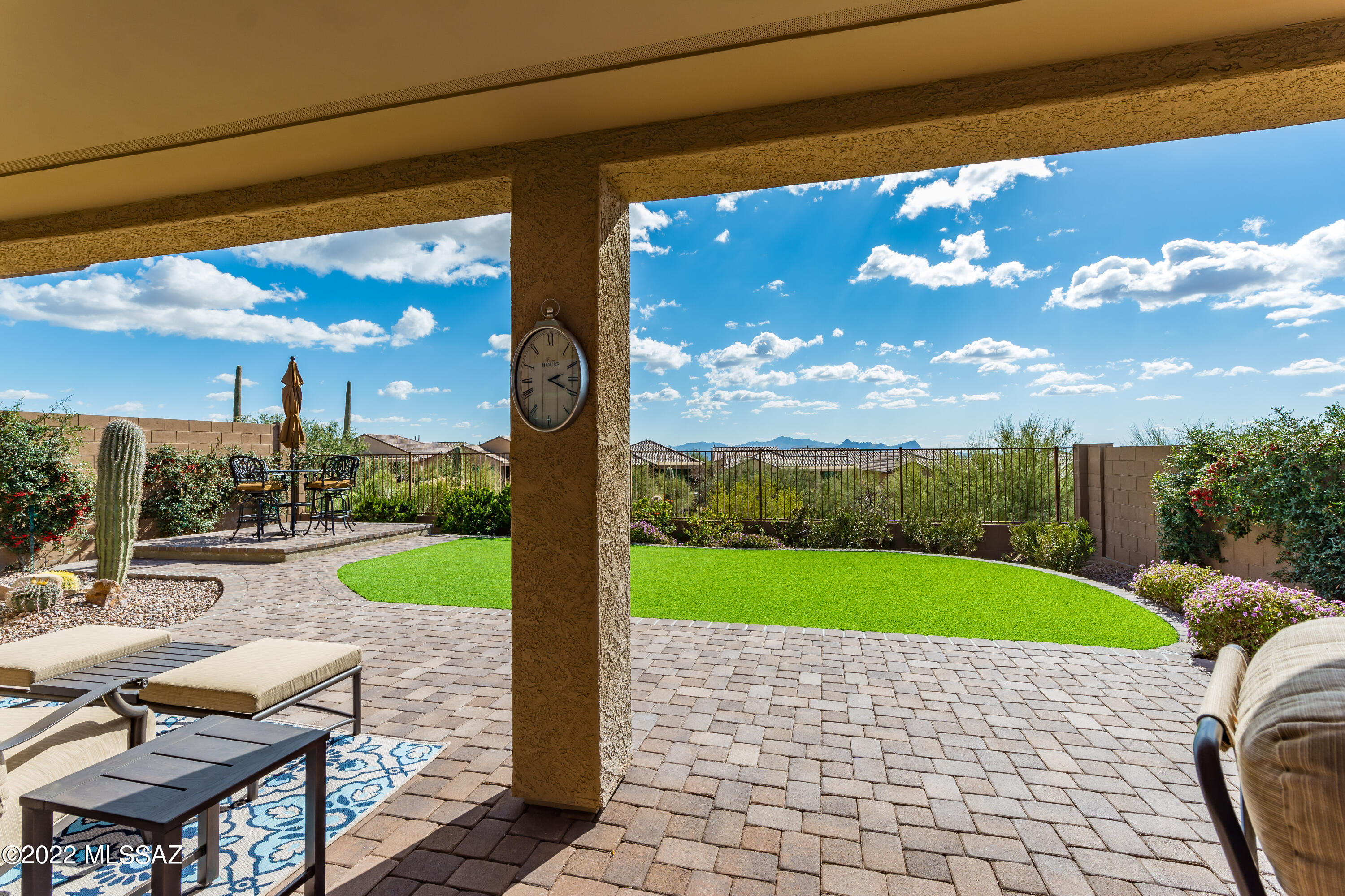 Beautiful home - wonderful views & a fabulous backyard - great location - all kitchen & laundry appliances convey  - and furnishings are available, too.  The home is stunning inside and outside. Backs to a nature buffer. Quick close possible - call for private showing.  Interior and exterior furnishings available on separate bill of sale for $10,000.