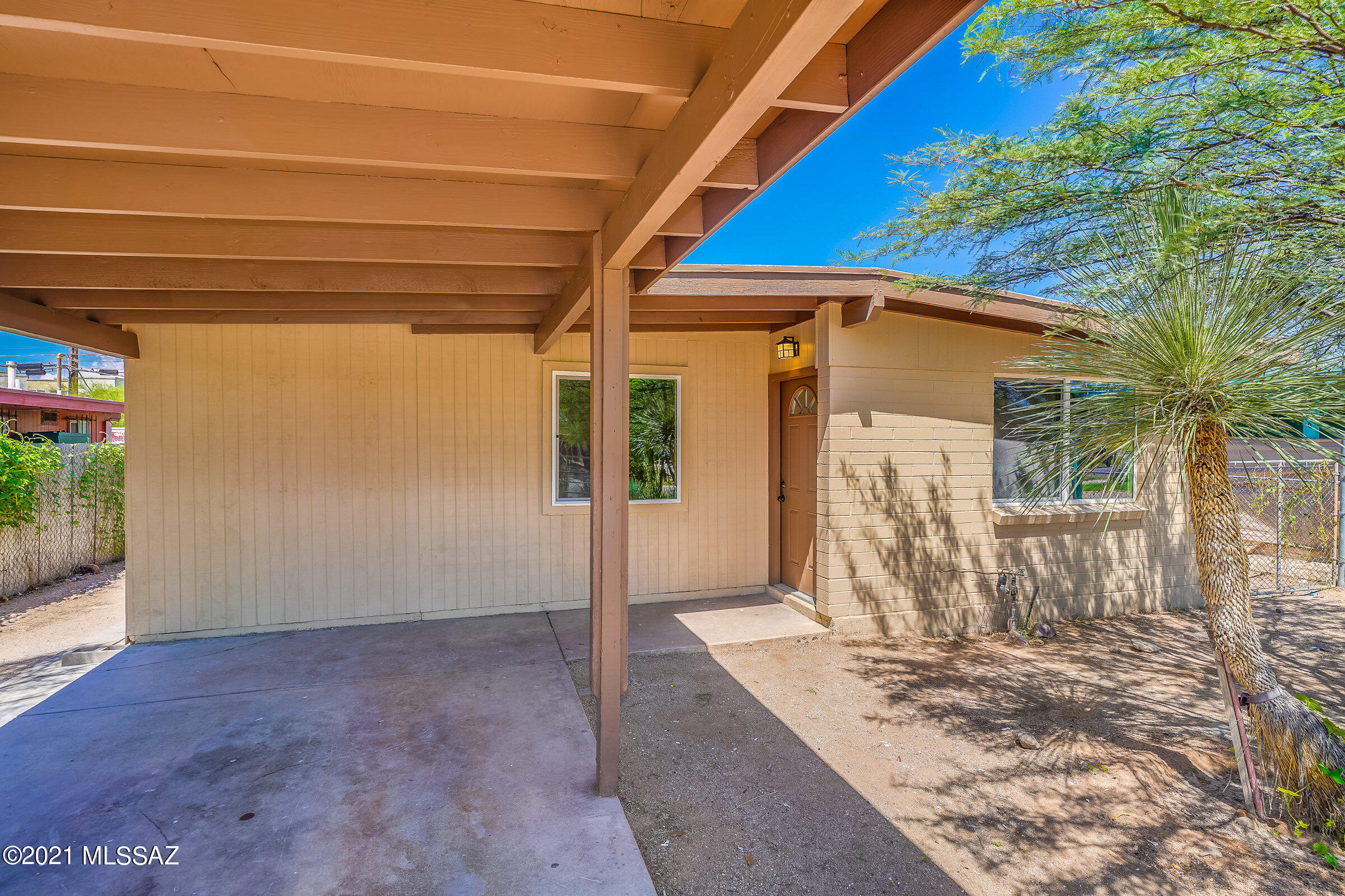 You will fall in love the minute you walk in the door! Concrete floors, open floor plan, granite counter tops, all new kitchen, amazing flow to the home, lays out much bigger than the square footage.  Wonderful calming color palette. The bathrooms have been tastefully updated with custom tile surrounds and all new vanities and fixtures. Nice sized lot with north facing back yard.