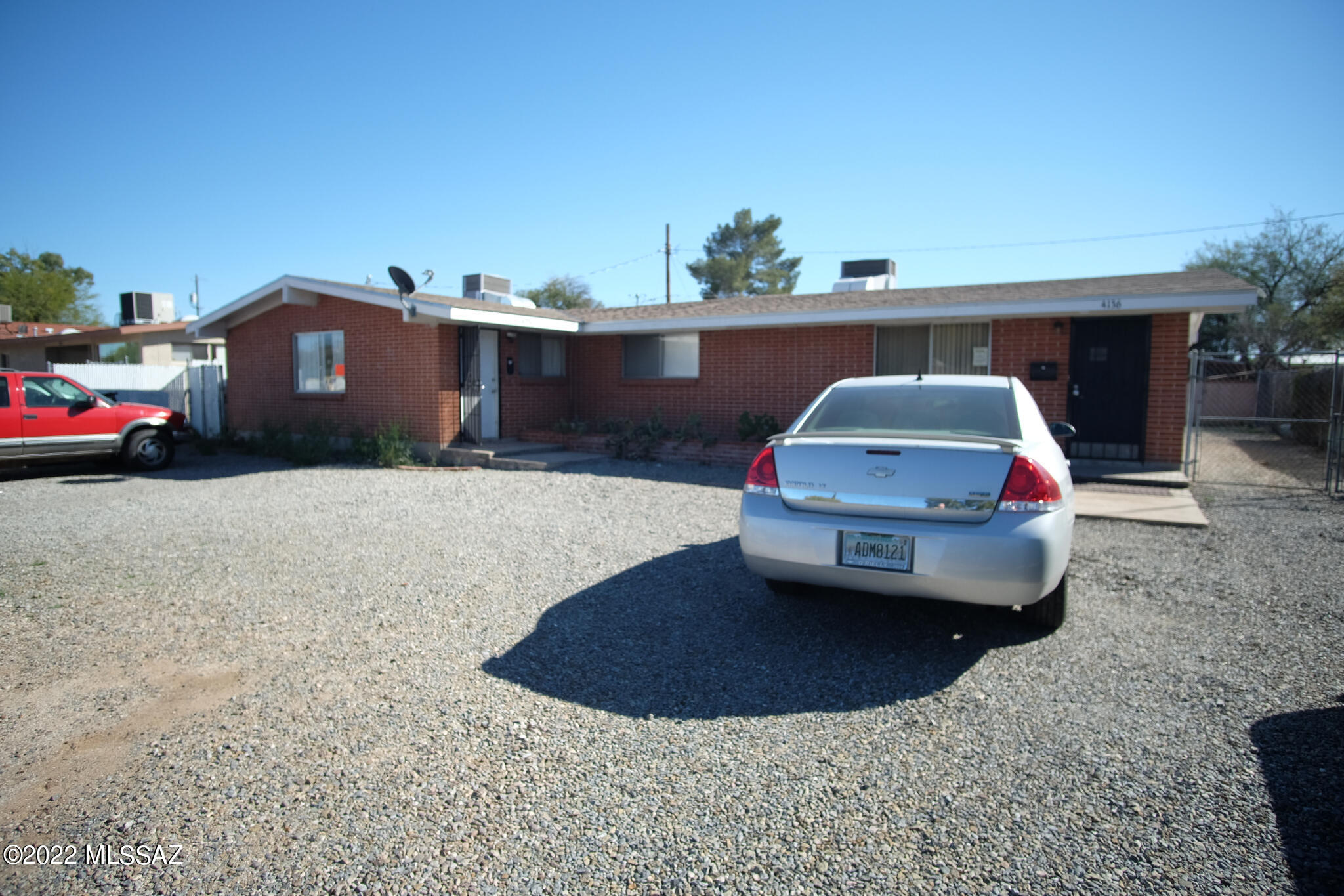 Central Tucson Brick Duplex with two 2 Bedroom/1 Bathroom units, each 852sf. Units each have Central Air
Conditioning, Electric Heat, and Nat Gas Water Heaters. Private backyards for each unit and access to outside Storage Building for each unit, along with ample off-street parking make these units in demand for current strong rental market conditions. Legacy Tenants in place on
Month-to-Month Leases that are DRAMATICALLY under current rates. Income numbers will be Proforma and Listing Agent is a Property
Management Team with similar units rented to support advertised rents. **NO SHOWINGS without an Accepted Offer**. Interior photos dated
Spring 2020 and may not reflect current interior. NO SPDS PROVIDED