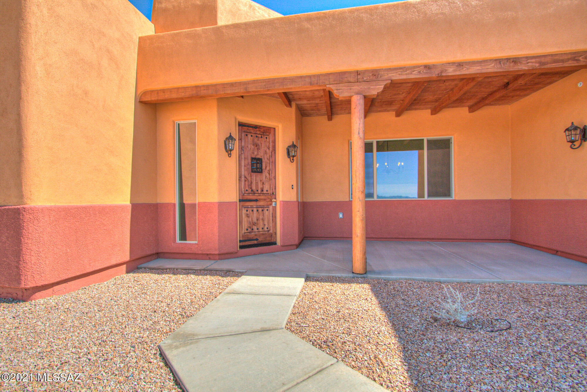 Sellers will accept or counter offers between $775,000-$810,000. Award Winning Builder, TJ Bednar, brings you this beautifully customized, Old World Home inspired by the Spanish Barrio. Home sits on 1.03 ac., Gorgeous views of Sombrero Peak, Tucson Mtns. to the south and Stunning Tortolitas to the north w/     no HOA! For the Energy Conscious...7.98 kw Solar Photo Voltaic, offering greatly reduced cooling and heating bills. Upgraded Carrier Heat Pump, 16 Seer AC & 50 gallon H20 Heater (Al Smith). HERS Index score was a -15! Kitchen features Off White Cabinetry w/ Natural Stained XL Island, Upgraded 3cm Granite, GE Cafe Smart Appliances,...Wall Oven/MW, Elec. 5 Burner Cooktop, DW, Pyramid Range Hood, Refrigerator, Undercabinet Dimmable Lighting, Designer Tile Backsplash finished w/ Unique Black Moravian Star, 3 Iron/Seeded Glass Moravian Star Island Pendants and Black Granite, Undermount Sink. Huge MBath w/Custom Mirrors, Designer Tile and White Quartz Counters. Well laid out Mbdrm. w/Views, Sliding door access to Huge Wrap-Around Back Patio w/ Peeled Vega Beam Supports and Ceiling Fans to enjoy those Famous Painted Sky Sunsets! Add'l. Features are Bednar's Signature Beams and Corbels in the Ceilings, Dimmable Dining Tray Lighting, Fireplace w/Solid Wood/Metal Mantel, Upgraded Carpet and Pad in 3 Bdrms., Fans w/LED Lighting in all Bdrms., Black Hardware and Fixtures thru-out. All Baths have Upgraded Designer Tiles/White Quartz w/ Undermount Sinks, Natural Cabs. w/ Black Iron Pulls, Soft Close Dovetail Construction Drawers. Lg. Laundry room, Black Granite Sink w/ Sprayer Faucet. Semi-landscaped w/ Boulders,Trees & Plants in front yard. Lrg. Walled (200, Backyard w/ 8' Gate, (ready for pool & landscaping) along w/ 4' entry gate into backyard. New well w/ 1/3 well share. Welcoming, Solid Wood Entry Door, Ext. Finish in Old World Spanish Styling, Rustic Rusted Garage Doors all fitting perfectly into the lovely Old Pueblo Desert surroundings. You won't get this quality or upgrade package from any National Home Builder...Welcome To Your Dream Home! Sellers are licensed to sell real estate in Arizona.