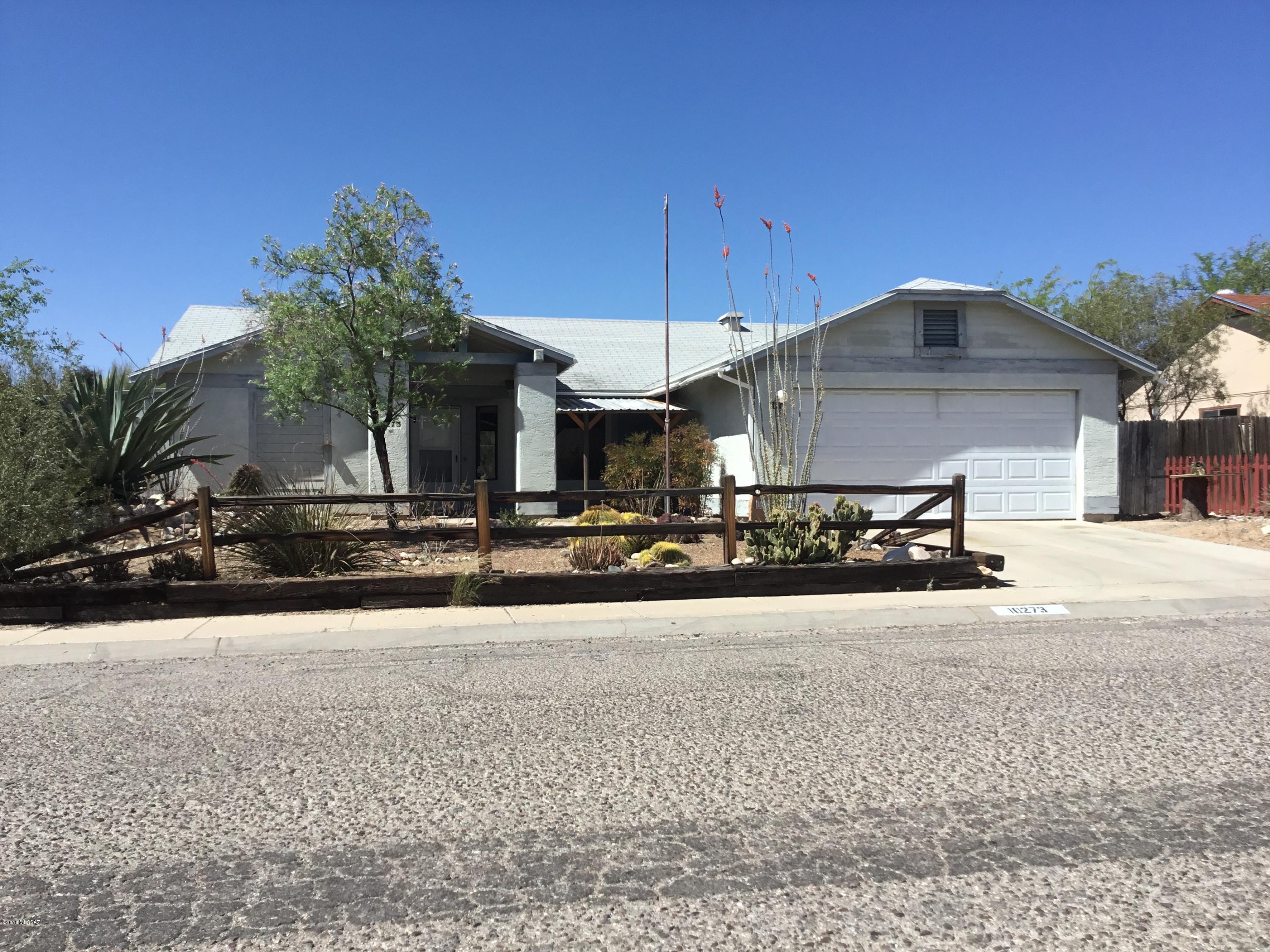 3 BR/2 BA home with so much potential. Open floor plan, large open kitchen, split bedroom design, 2 car garage with extra work space, North/South exposure. A diamond in the rough. This home is being sold AS-IS.