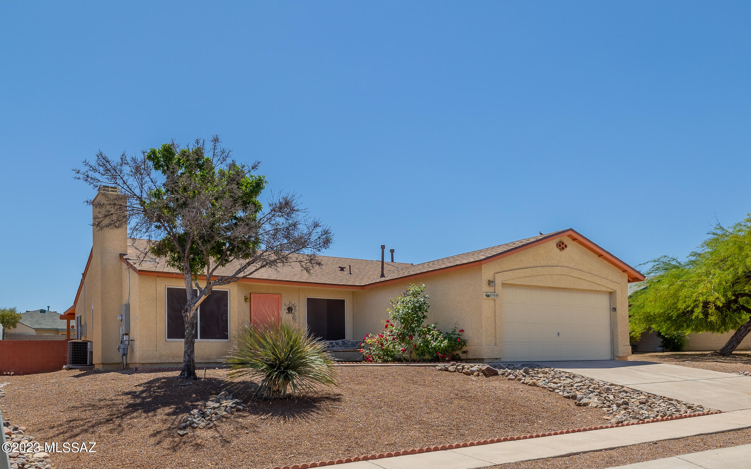 Home Sweet Home! Come and enjoy this lovely eastside home! This home boasts- solar panels, newer roof, stainless steel appliances, walk-in pantry and a spacious backyard for relaxing and entertaining! This 3 bedroom, 2 bathroom contemporary home is located in a cul-de-sac in the desirable Fairway Groves at Wingate subdivision