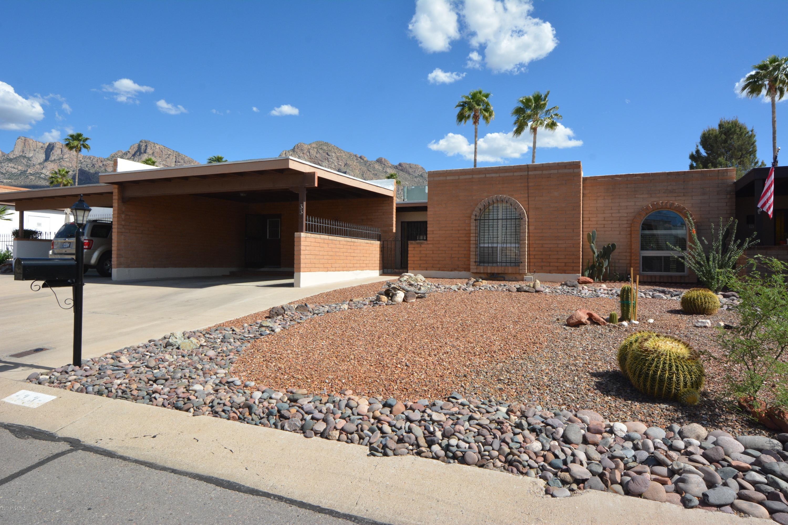 Well maintained home with BEAUTIFUL Pusch Ridge Mt. Views. Located within walking distance from shopping, dining and Oro Valley Country Club. GREAT bike paths that are part of the loop. Quiet Subdivision perfect family friendly neighborhood.