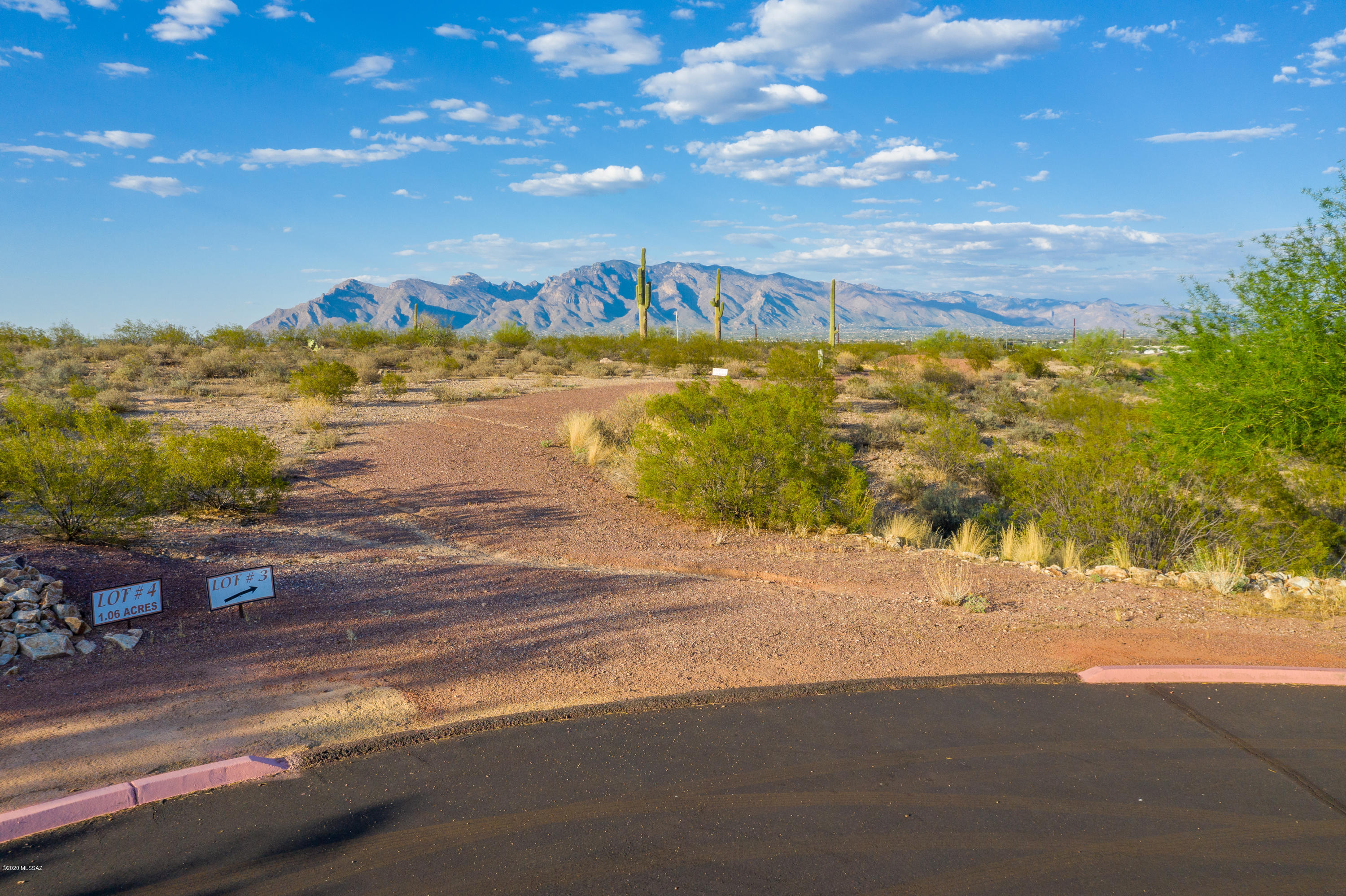 Marvelous 1.07 acre lot with views of the Catalina and Rincon Mountains which includes dramatic views of Tucson's downtown skyline. This lot is located at the end of the cul de sac between two roadways and has an excellent backyard orientation. 1 of 14 Custom Home Sites located within a gated community with paved roads and walking trails. Come check out this lot in the Las Nubes Subdivision and see what all it has to offer. This is 1 of 14 available lots in the Las Nubes Subdivision. Please see for the 14 individual lot Parcels and MLS Numbers: Master Parcel: 103-19-2280 - MLS #: 22019050 LOT 1  Parcel: 103-19-2140 - MLS #: 22019798 LOT 2 Parcel: 103-19-2150 - MLS #: 22019799 LOT 3 Parcel: 103-19-2160 - MLS #: 22019801 LOT 4 Parcel: 103-19-2170 - MLS #: 22019805 LOT 5 Parcel: 103-19-2180 - MLS #: 22019807 LOT 6 Parcel: 103-19-2190 -MLS #: 22019811 LOT 7 Parcel: 103-19-2200 -MLS #: 22019816 LOT 8 Parcel: 103-19-2210 - MLS #: 2201981 LOT 9 Parcel: 103-19-2220 - MLS #: 2201981 LOT 10 Parcel: 103-19-2230 - MLS #: 22019820 LOT 11 Parcel: 103-19-2240 -MLS #: 22019822 LOT 12 Parcel: 103-19-2250 -MLS #: 22019826  LOT 13 Parcel: 103-19-2260 -MLS #: 22019827 LOT 14 Parcel: 103-19-2270 -MLS #: 22019828