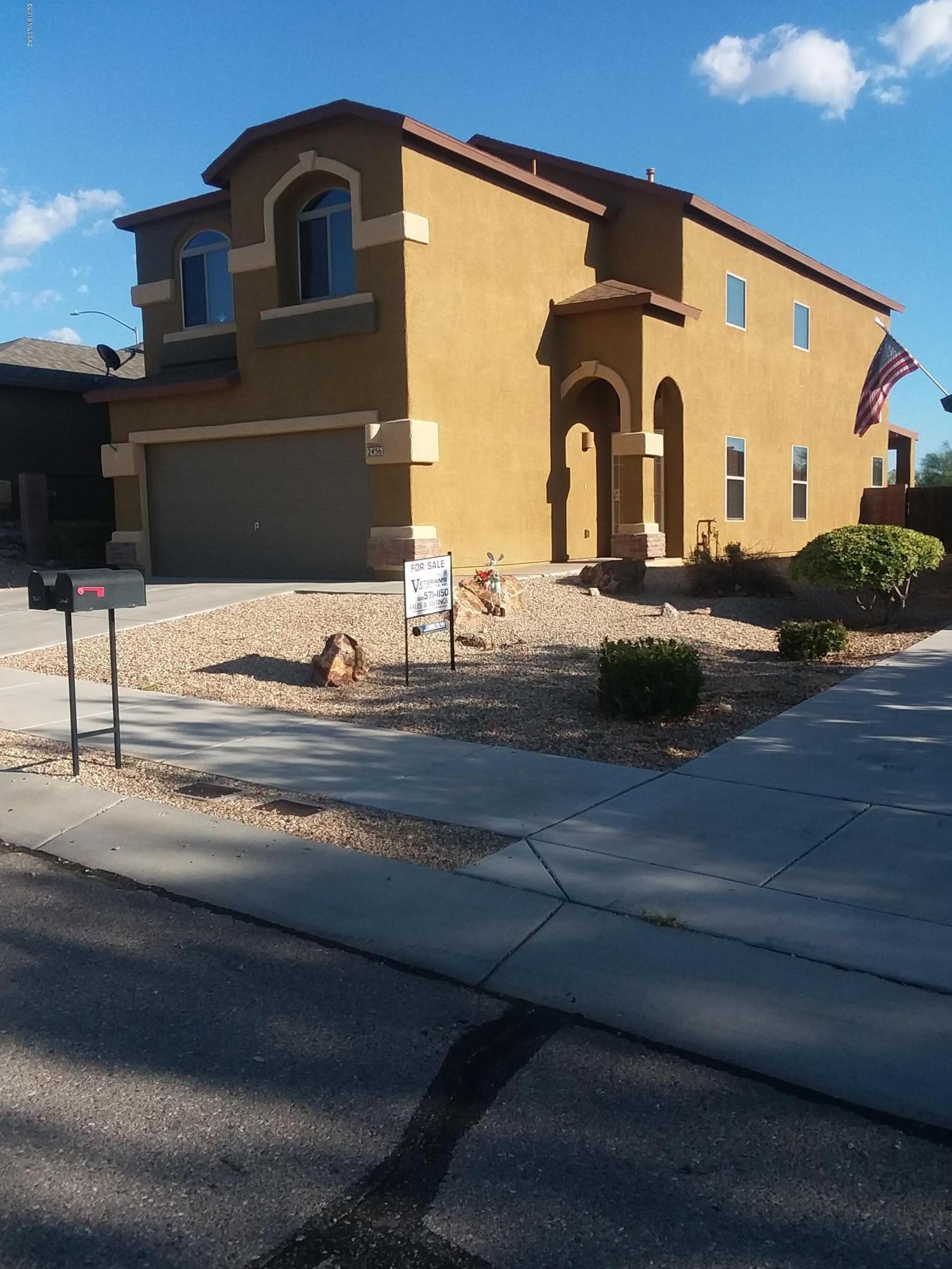 Spacious, open floor plan. Former Model home with upgraded kitchen cabinets, custom wood railings on stairway and upper landing, main floor all ceramic tile, Almost new stainless refrigerator and microwave, Two bay windows, Lot backs to open area, no rear neighbors.  Built in Kiva fireplace off patio.