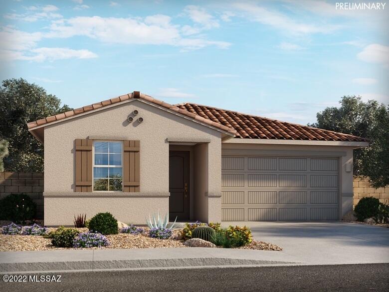 Brand new, energy-efficient home available by Dec 2022! Give your family plenty of room to relax and enjoy being together. Linen cabinets with sparkly white granite countertops, modern gray tile flooring with greyish brown carpet in our Distinct package. Visit the Meadows at Rancho Marana community and explore homes for sale in Marana, AZ. This master-planned community offers five floorplans with easy access to amenities including parks, a splash pad, and walking trails. Schedule a community tour today and see the benefits of our open concept homes that boast energy-efficient features like multispeed HVAC systems, spray foam insulation, and high-performance air filtration.*  Each Meritage® home is built with innovative, energy-efficient features designed to help you enjoy more savings, be