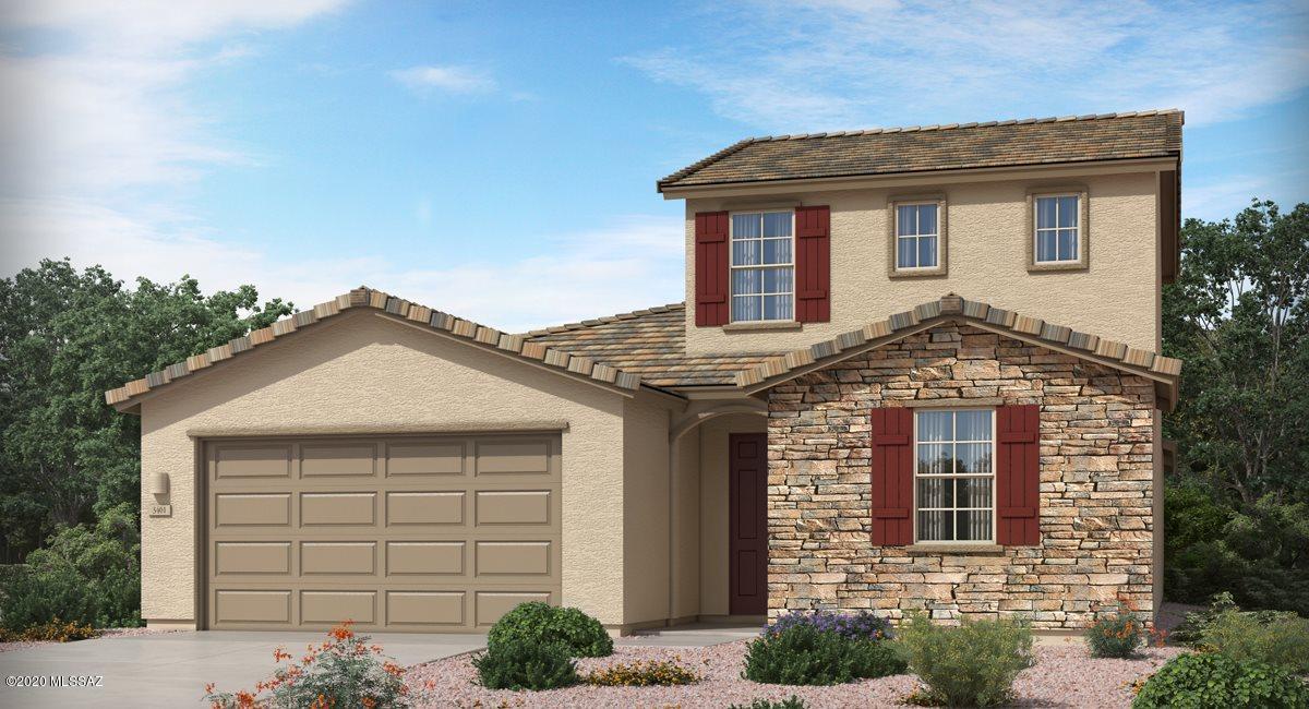 Ready in February 2021! Sabino B - 4 bedroom  plan includes SS appliance pkg with refrigerator, dbl ovens, gas cooktop, upgraded cabinets in Tahoe Painted Linen, and granite in Cotton White, upgraded flooring and baths.  Commercial grade network, Schlage Smart Wi-Fi Deadbolt, Honeywell Smart Thermostat, Ring Video Doorbell Pro, Ruckus Wireless ZoneFlex R510, 50 gallon gas water heater, radiant barrier roof sheathing, Energy-efficient LED lighting, Insulated air ducts, Dual-pane low-E vinyl framed windows, 14 SEER energy-efficient HVAC system, 9' ceilings, two side gates, faux wood blinds on select windows and so much more!