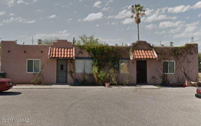 Duplex (352 and 354 E. Laguna) with two bedroom, one bath units. Central heating/air conditioning added in 2009. Both units have a small yard and parking in front of the units. Ceramic tile throughout with exception of bedrooms, which are carpeted. Reroofed in 2010 and new gravel parking in 2014. 352 E. Laguna has washer and dryer in backyard closet, 354 E. Laguna has closet as well, but no washer/dryer provided. 356 E. Laguna has vacant land behind the duplexes on which a third unit could be built.

Good view of Catalina Mountains, both units have working fireplaces in living room.