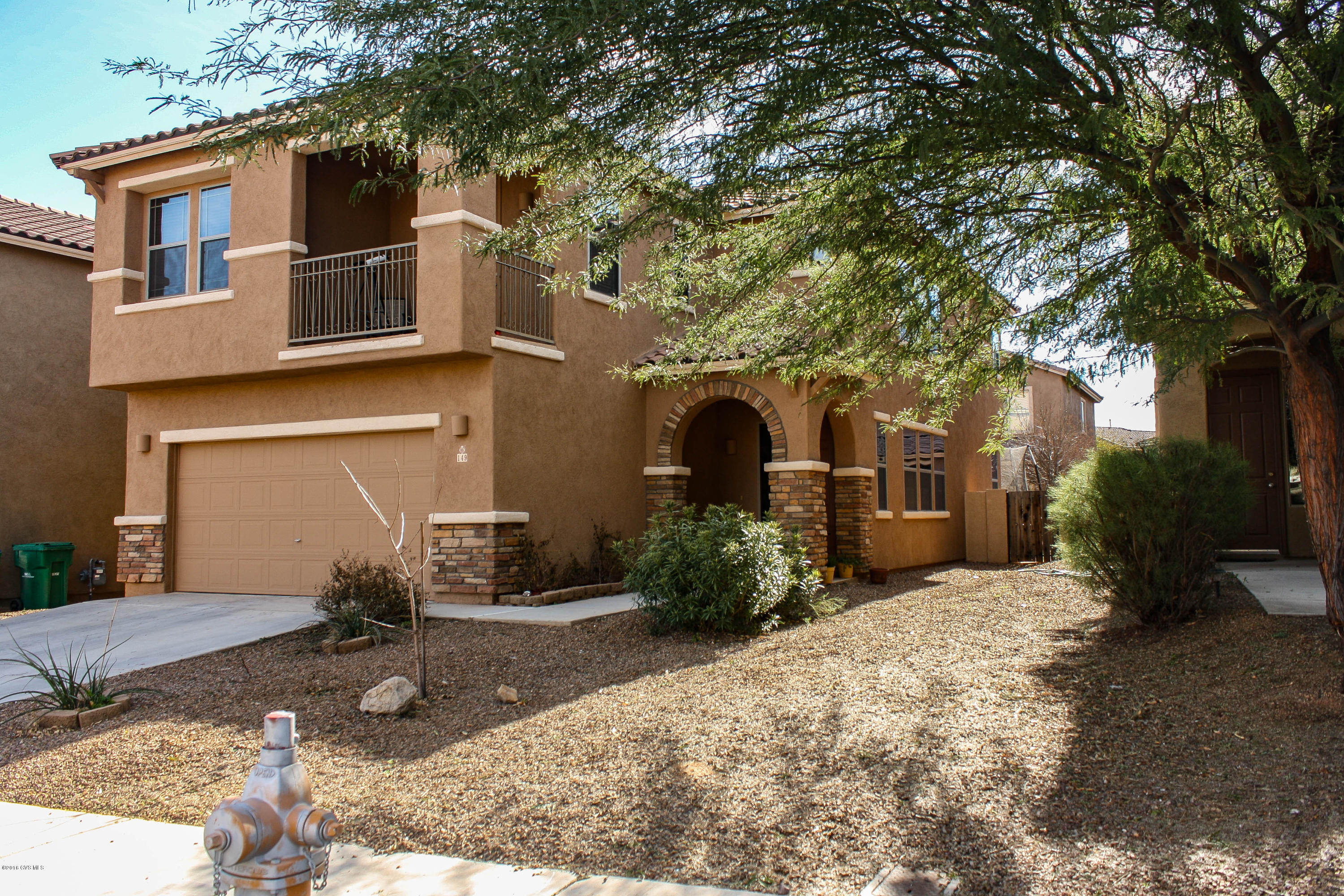 The much loved Merlot floorplan offers the best in comfortable living. Enjoy the flexible plan w/living rm, dining rm & family room & breakfast nook. PLUS upstairs there is a large loft perfect for a multitude of activities. The kitchen features maple cabinets, stainless steel appliances, gas range & new DW. There is upgraded carpet & 18x18 tile. Interior fresh paint & in-ceiling surround sound system in family room. There are 4 bedrms upstairs-one with a private balcony. Owner's suite is large with BIG walk-in closet, dual sinks & separate tub & shower. Enjoy higher quality of life with less yard work! The petite backyard offers covered patio. SELLER TO CREDIT BUYER $1,500 w/full price offer. And of course you have access to all the nearby neighborhood & community parks & pools. That  you don't have to take care of.
