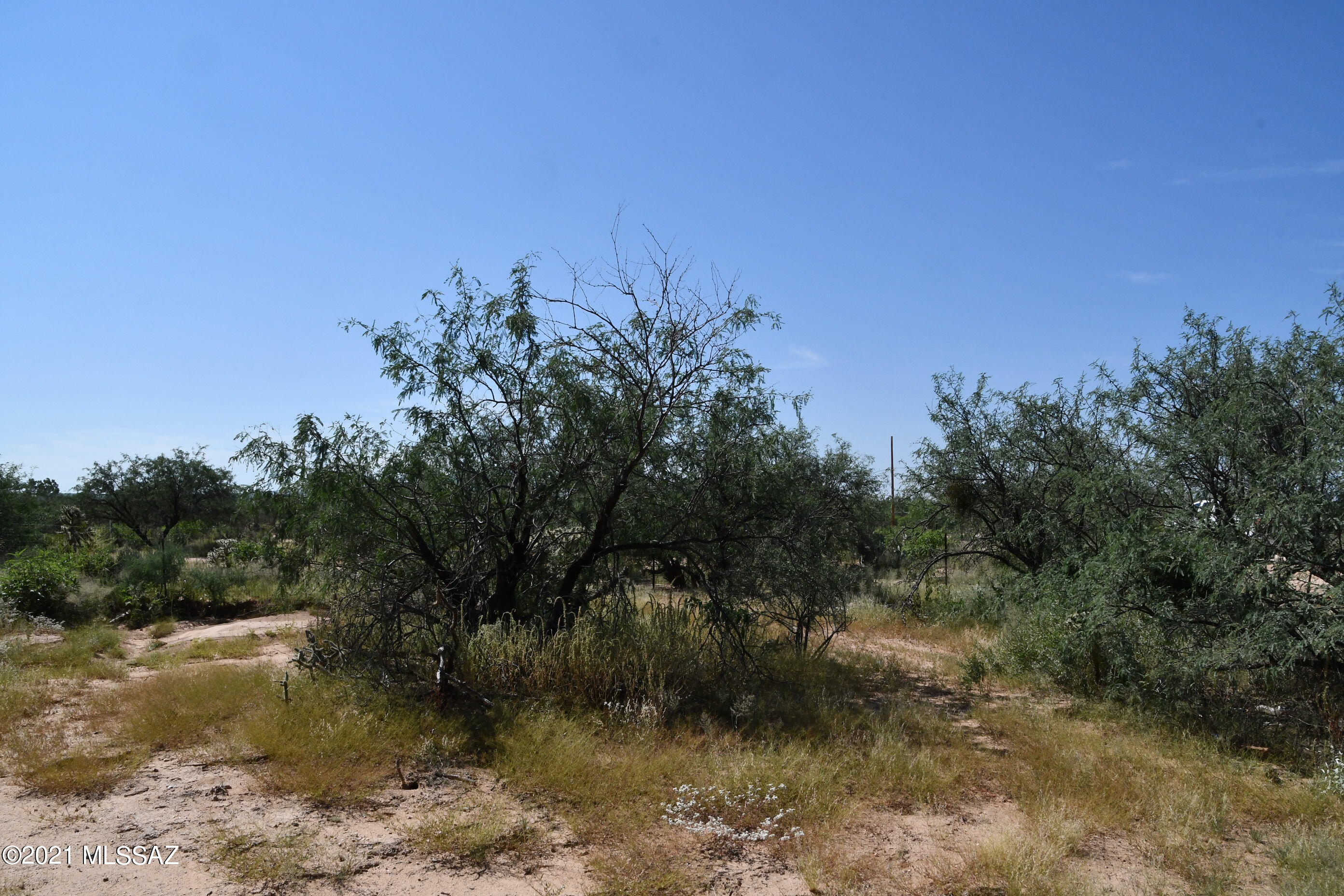 Add it up, a terrific deal. Septic in, water meter in, electrical pedestal in, should not be an impact fee. This lot is ready for a new home, has had mobile homes in the past. Nice flat usable land close to town, easy access on Ajo Way. Show anytime.
