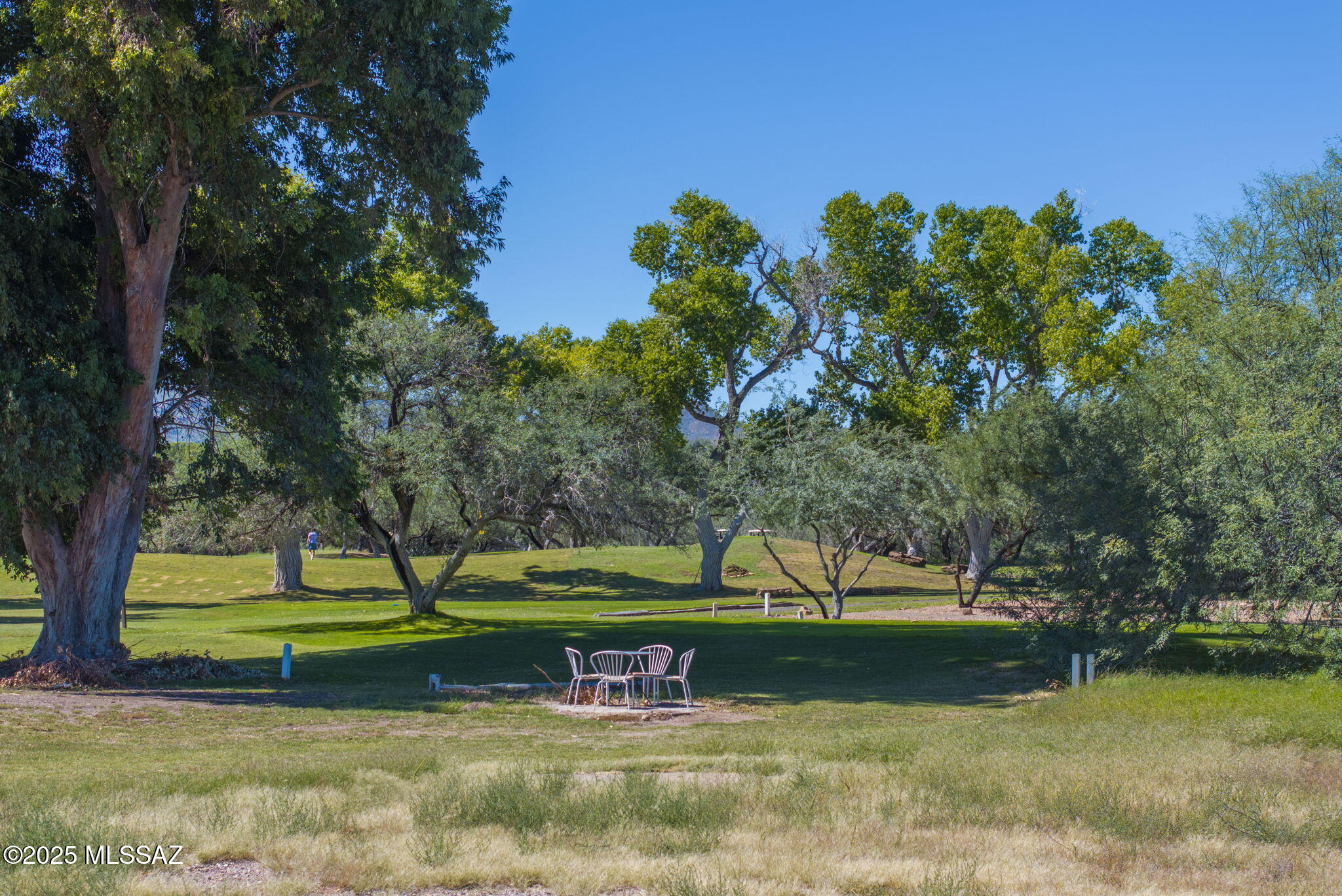 Tubac Golf Resort lot ready for your custom-built home. At the end of Avenida De Otero, private with golf course views. Adjacent lot is also for sale, so combine lots for your dream golf course home.