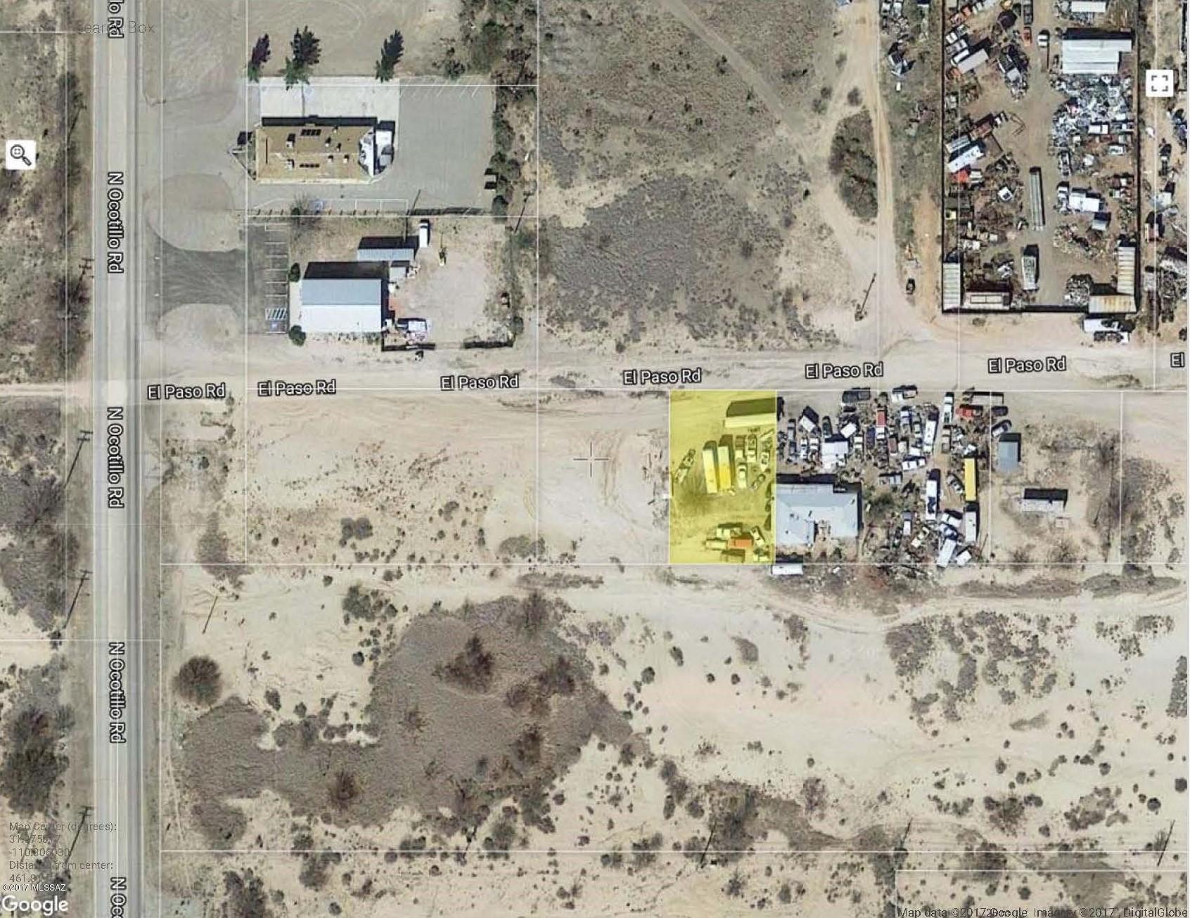 This industrial zoned property is approximately 1/4 acre of land located just east of Ocotillo Road and just south of Interstate 10. Great opportunity for a contractor or small business to own a parcel near the
center of Benson and transportation routes around Benson, AZ.