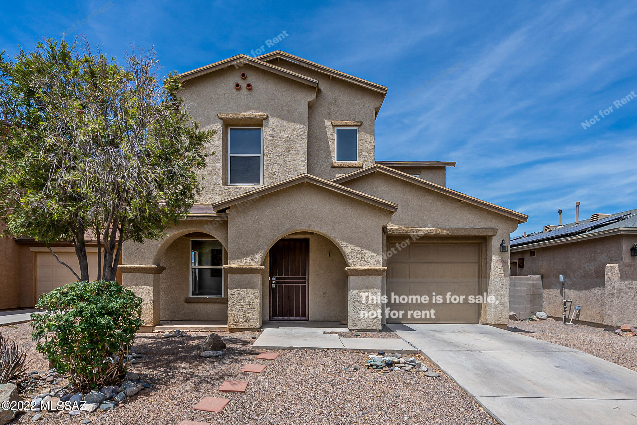 Welcome to this gorgeous neighborhood! Terrific 3 bedroom and 1 bath home with a 1 car garage. Enjoy preparing meals in this impressive kitchen equipped with ample cabinets and generous counter space. Step inside this beautiful interior with vaulted ceilings, tile floors throughout, plenty of natural light, and neutral palette. Relax in your primary suite, complete with a spacious closet, and an en-suite bathroom. Entertain on the back patio, perfect for barbecues. Don't wait! Make this beautiful home yours today.