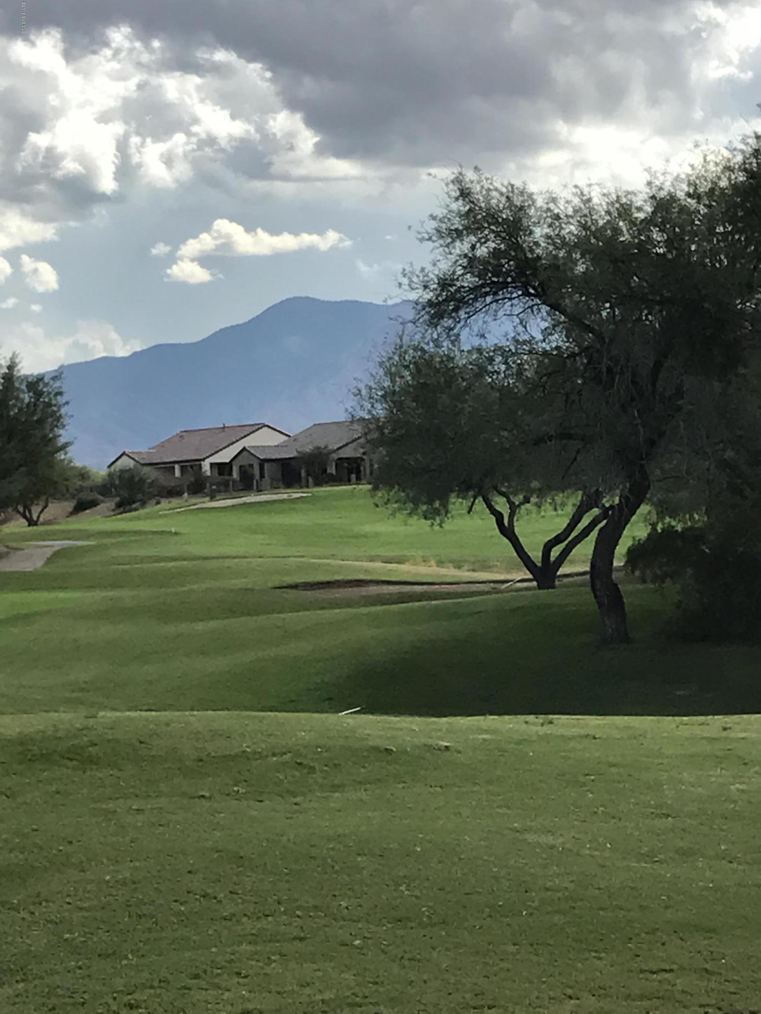 It has it all. Framed Golf Course View overlooking Quail #4 Green continuing up the fairway with Mountains in the distance. Many upgrades including all bump outs, Cherry Kitchen Cabinets with Pull Outs, Granite Surfaces, Gas Range, Stainless Steel Appliances, Built in Office desks with file cabinets (matching the Cherry Cabinets), Custom Closet Systems, and Casita! The front door has a Security screen with the Privacy Panel as the Medallion in the Foyer greets your arrival. 2 Car Garage and golf cart garage have 4 foot extension. Energy features include upgraded efficient windows and R-38 insulation in the attic.