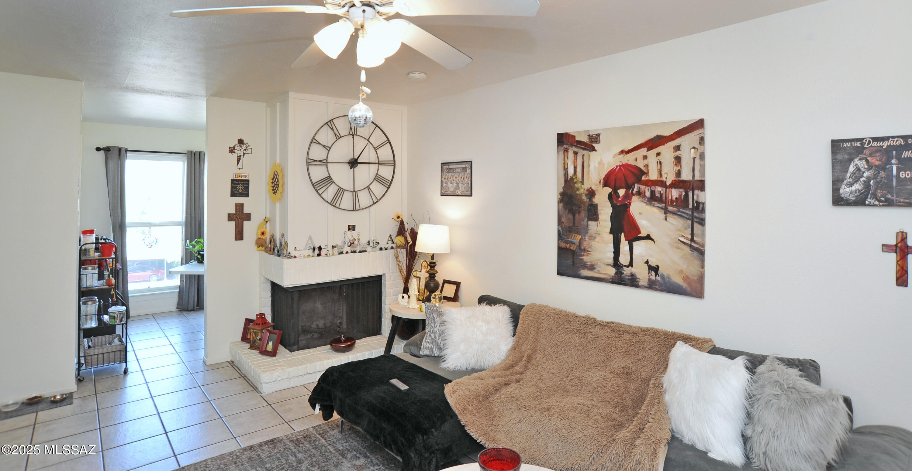 MOTIVATED SELLER SAYS MAKE AN OFFER!This NE Tucson condo has all the feels! Enjoy mountain views from your dining room, unwind on a shaded private balcony, and cozy up by the fireplace in the great room. The galley kitchen is packed with essentials -- stainless fridge, electric range, even a trash compactor! Spacious bedrooms, walk-in closet, and friendly neighbors make this 3 bed/2 bath second-floor end unit a smart and stylish move. HOA covers pool, water, trash & more. Plus, you're just minutes from shops and medical care!