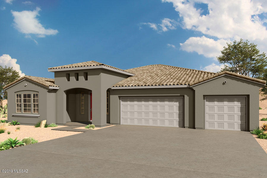 Beautiful Rustic Spanish themed Ventana model. This spacious home has 4 bedrooms and, 2 full baths and a powder room. upgraded 6x26 tile flooring throughout, carpet in bedrooms. Upgraded gourmet kitchen with stainless steel appliances, truffle maple cabinets with 42'' uppers and upgraded cove molding. Get amazing views of the extended patio and backyard, in this spacious great room, through the added 12080 center sliding glass door. Additional features include: blown-in insulation, coffered ceilings, a walkin shower with a spa niche at the master bathroom, and more!