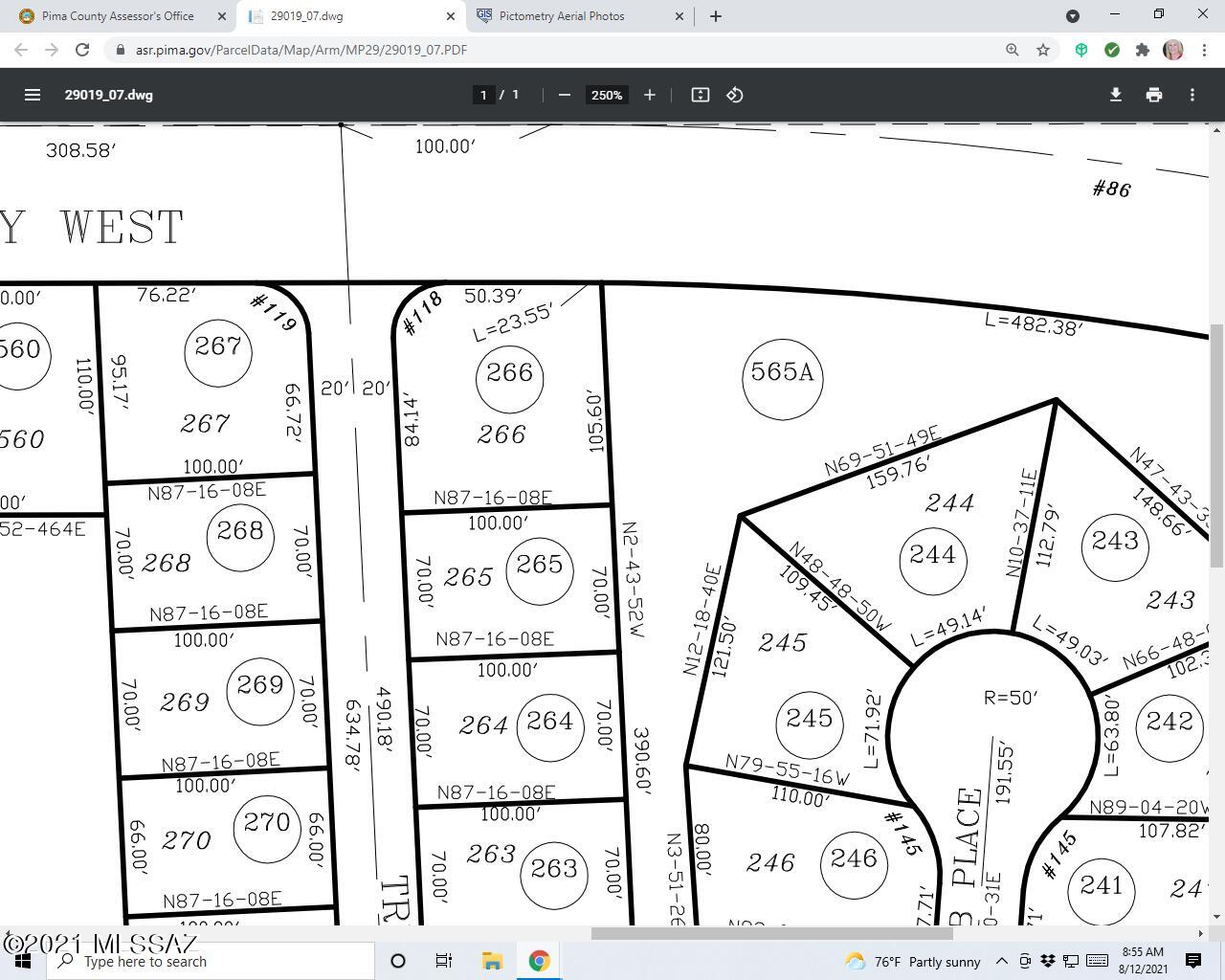 Tucson Estates NO. 2 (1-560) - Land