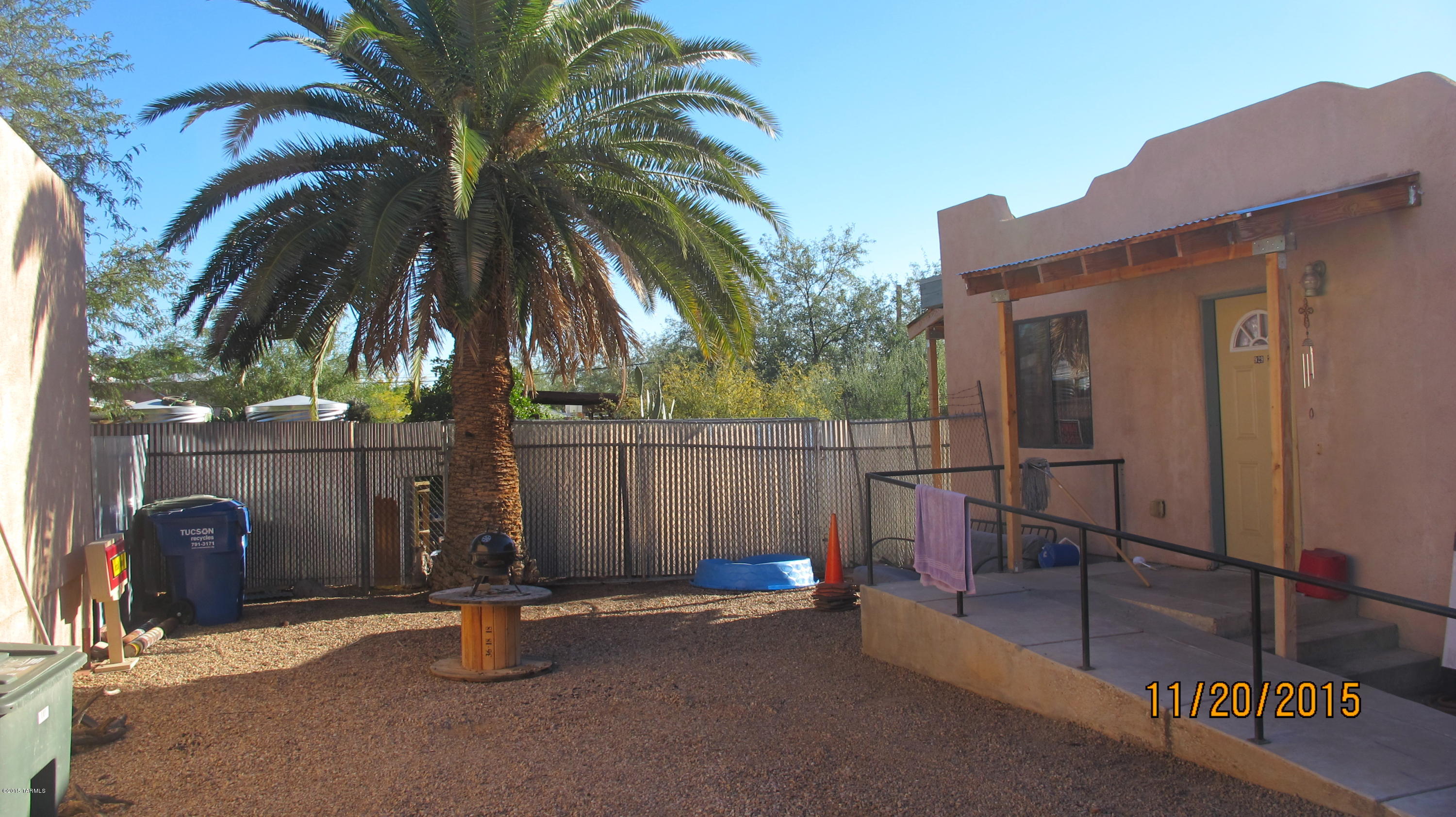RARE RESIDENTIAL PROPERTY with built in INCOME in historic BARRIO ANITA. Built in 2005, these 2 infill homes feature a spacious open floor plan, stained concrete floors. Property fenced w separate yards. Permitted. Easy to lease. Current tenants would love to stay. Join the Downtown revitalization and enjoy easy access to I-10, downtown, U of A, Airport, and the famous Anita Market! Unit 1 has 2 bdrm/2 bath- Unit 2: 3 bdrm/2 bath. Live in one unit and have rental unit supplement your income and contribute to the mortgage payment!