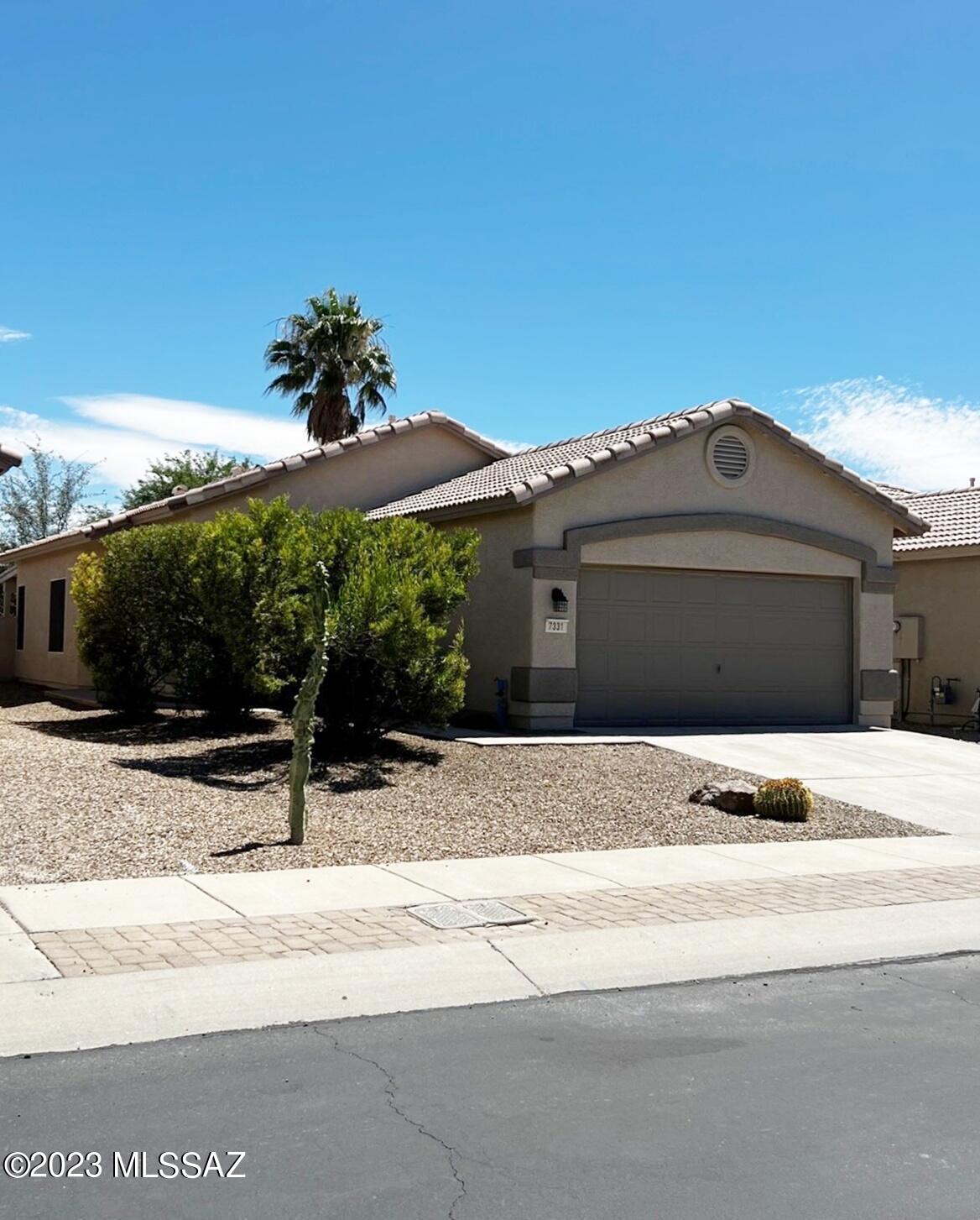 Immaculate single story home nestled in the desirable Community of Continental Ranch featuring: a remodeled kitchen with custom Granite Surface countertops, breakfast bar, and an eat-in kitchen, high-end 20' Porcelain Tile with Diagonal layout  in all living areas and carpet in all bedrooms, exterior professionally painted, beautiful living room with high vaulted ceilings, upgraded light fixtures and ceiling fans, nice sized master bedroom with large walk-in closet and a Masterbath with shower and a garden tub. Enjoy the private backyard with custom pavers, cover patio, gorgeous grape vines, and shady mesquite tree. The home has been lovingly maintained and in Move-In Ready condition.
Wonderful community amenities with parks, pools, and recreation..