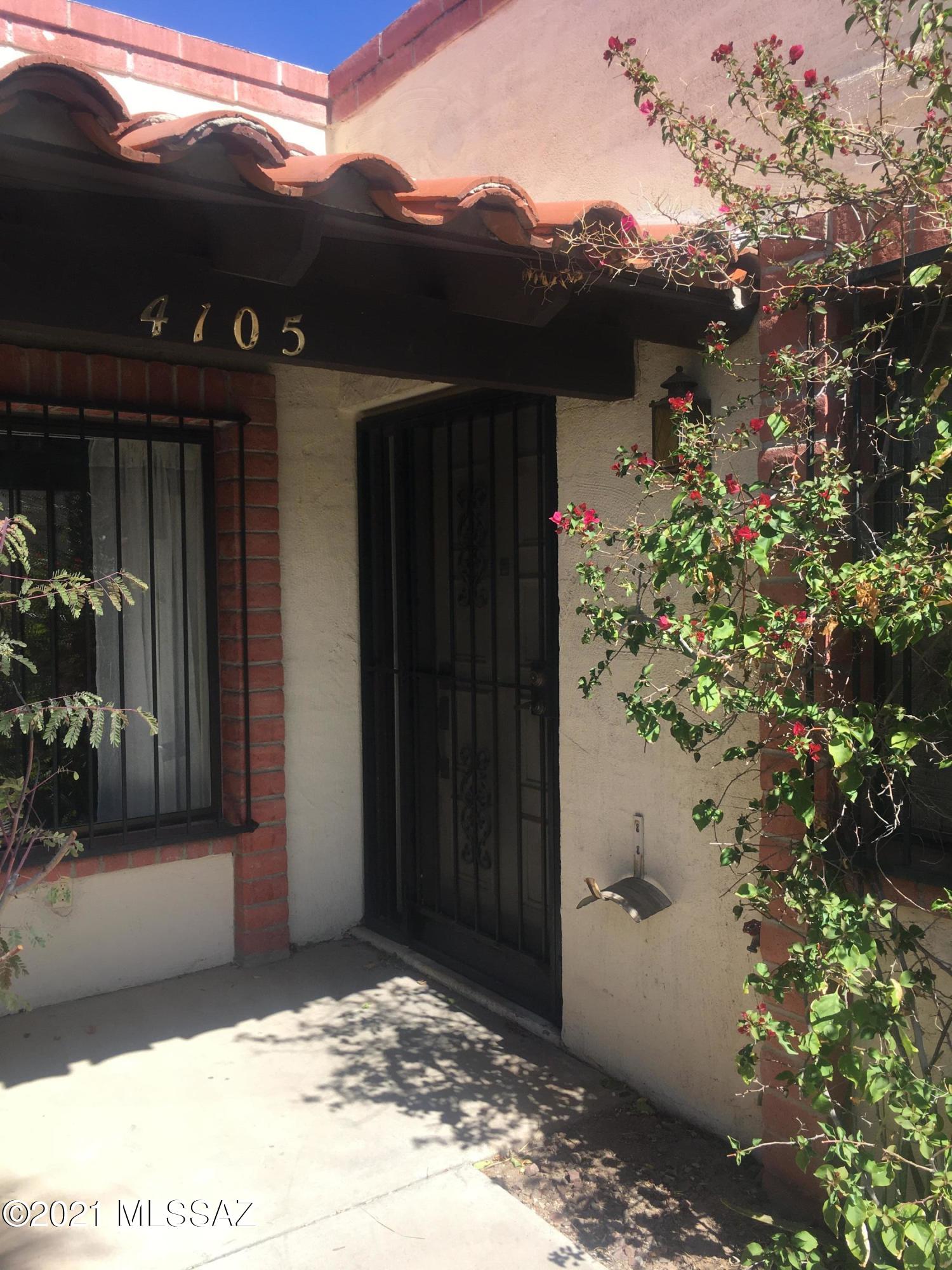 Wonderful 2 BR/2 BA townhome in great location! Convenient to Trader Joe's, the River Loop bike/walking path, Tucson Mall, or just a quick drive down Mountain Ave a few miles to the U of A! Ceramic tile throughout, beehive fireplace in living room, lots of natural light, community pool. Includes full size washer & dryer. Don't miss this one!