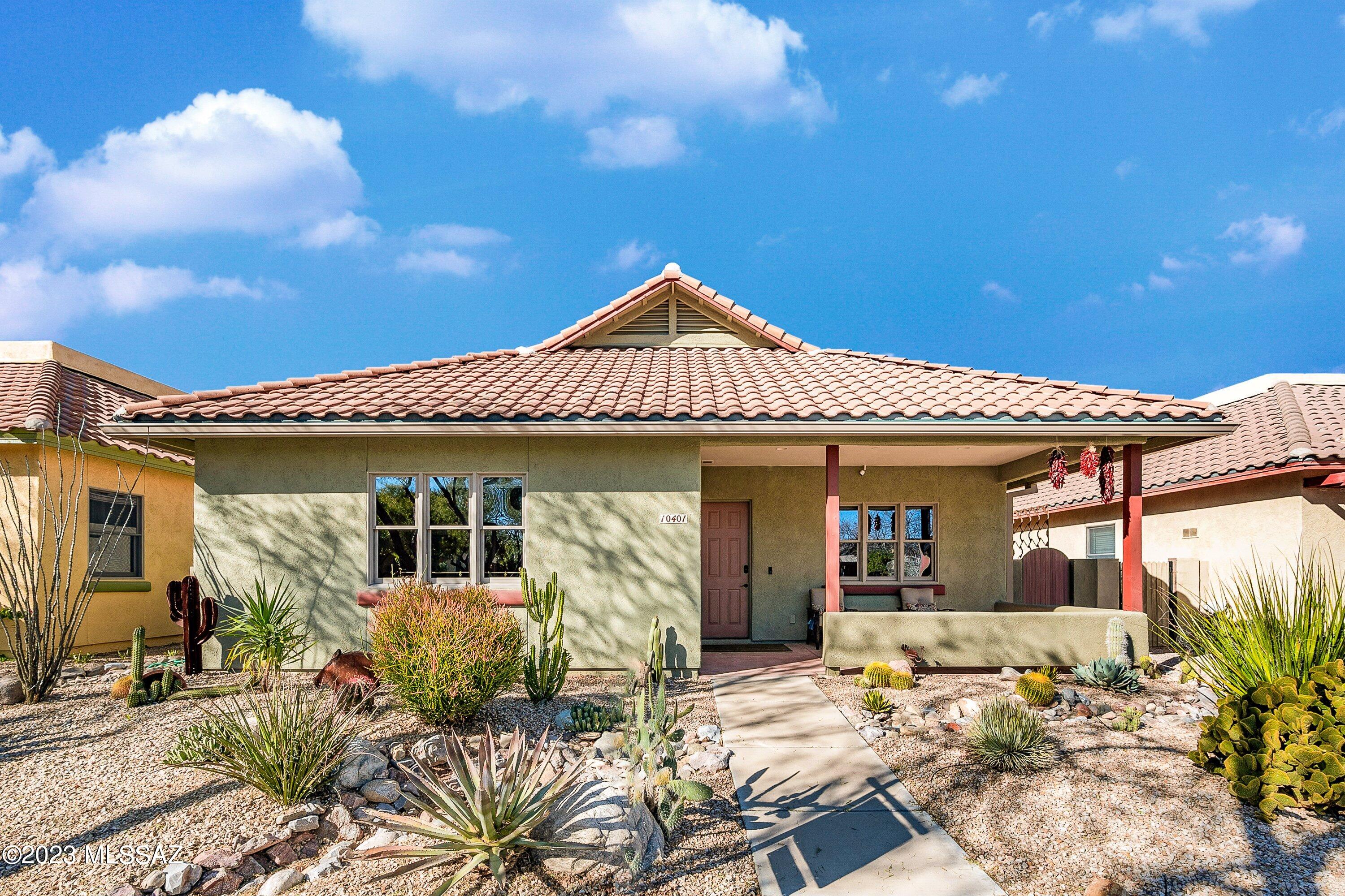 Amazing University Series Home!  This lovely home is very open & welcoming!  Great floor plan offers 3 beds, 2 baths in a split bedroom plan.  Many upgrades and updates in 2018 include, new kitchen cabinets with pull outs, new granite, new appliances, new backsplash, new light fixtures, new HVAC system & new hot water heater.  Exterior of home was completely repainted.  Loads of extra storage was added to the bedrooms & master closet has an Elfa closet system.  Cozy patios off dining room & master bedroom as well as a lovely front porch for relaxing.  Tile floors throughout.  So much to see in this wonderful home in the popular Vail School District.