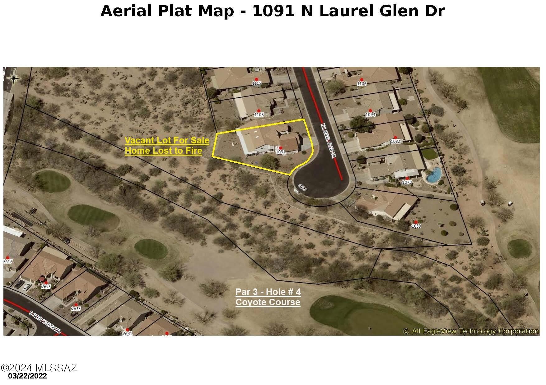 REDUCED PRICE ... Build your dream home on this fantastic 0.28 acre lot in Quail Creek. For sale from a private party after home was lost to fire. Enjoy stunning mountain views and the city lights. Privacy is excellent as the tranquil lot backs up to common area on two sides. Traffic is minimal as it is located near the end of a cul-de-sac. Demolition of the former home has been completed. The slab has been removed but some landscaping remains in the front and rear of the lot.
