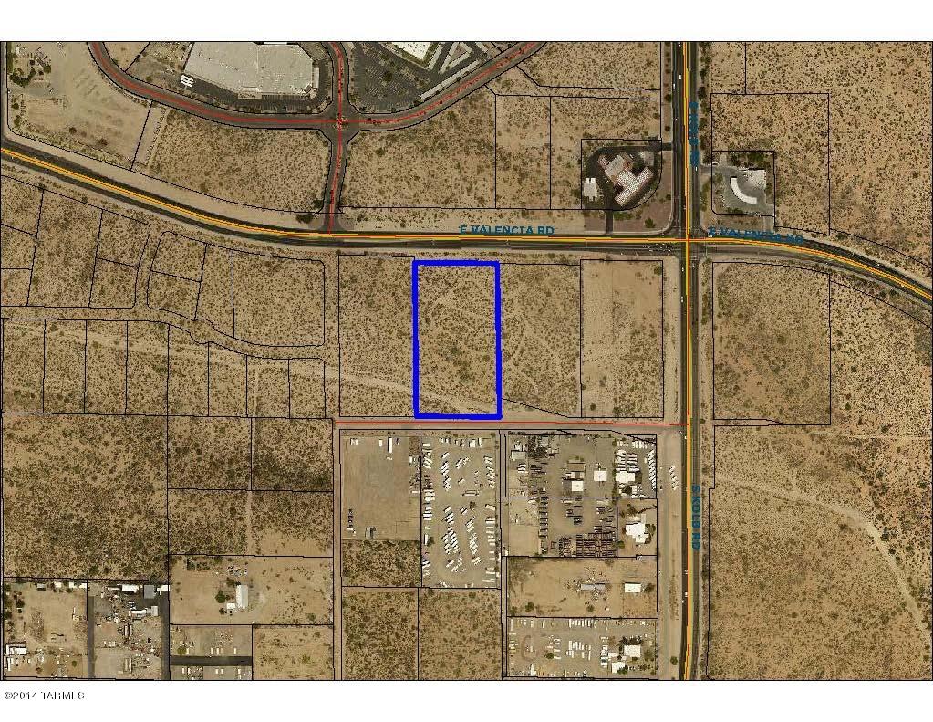 HUGE PRICE REDUCTION! MOTIVATED SELLER!PRICE TO SELL! Flat, conditionally zoned industrial land. City water available in Valencia Road. Ideal for high visibility business, contractor, RV Storage, warehouse or small manufacturer. Quick easy access to Kolb/Valencia and I-10. Development Plan for warehouse was approved by Pima County in conjunction with adjacent property in 2009.  Vacant Pima County conditionally zoned property to CI-1. The CI-1 zoning expired but Pima County is willing to reconsider. Since property is located in Pima County and not the City of Tucson developer will pay lower impact fees. All this for less than $1.00/sq ft.