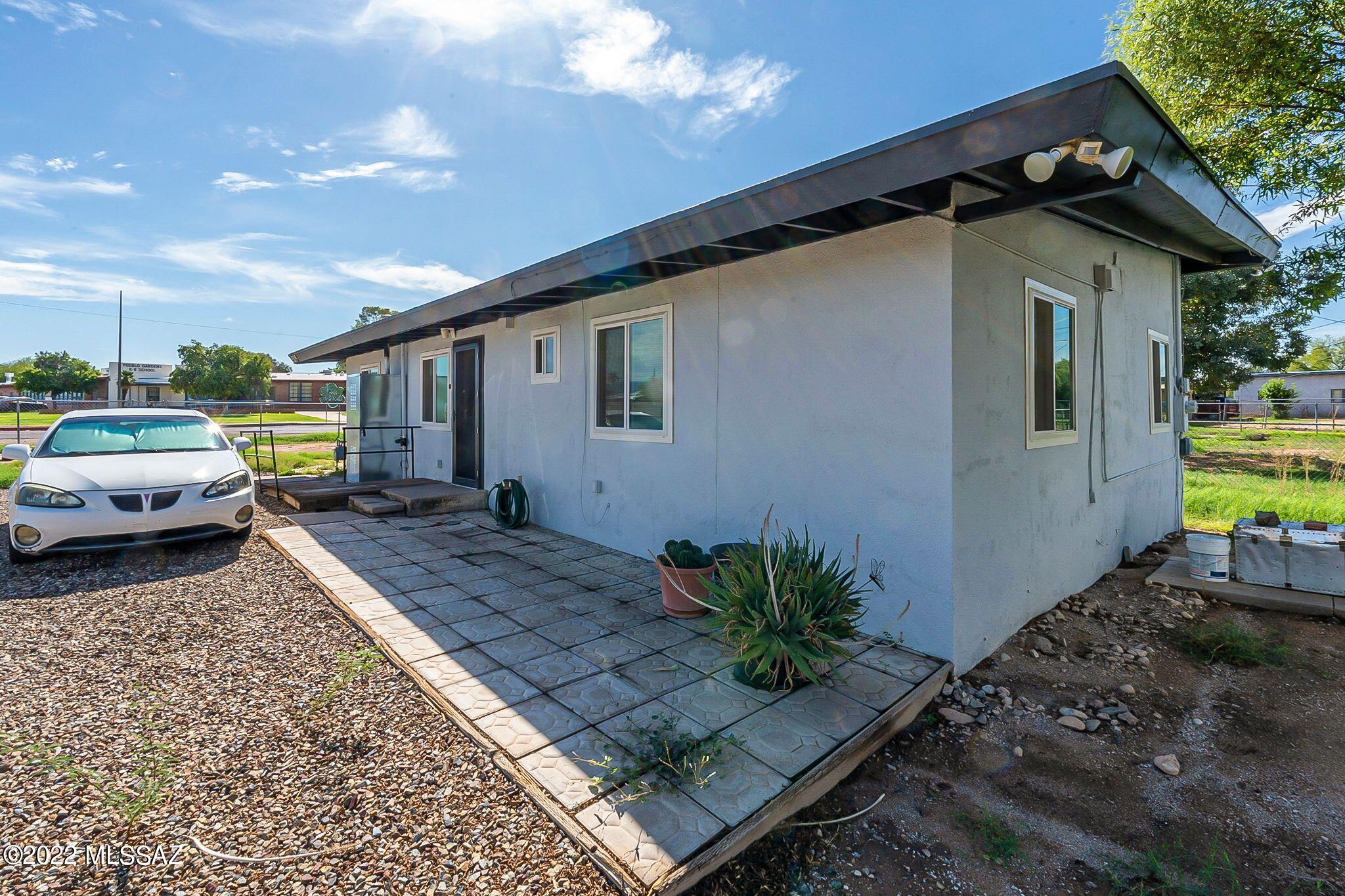 Beautiful home in need of a new owner. This home offers 3bd/1ba on a corner lot. The spacious rooms offer high vaulted ceilings, upgraded shower, and laminated flooring in family room. Storage shed has plenty of storage  space and electricity. No HOA, and all appliances convey with the sale of the home. Call now and schedule a private showing!