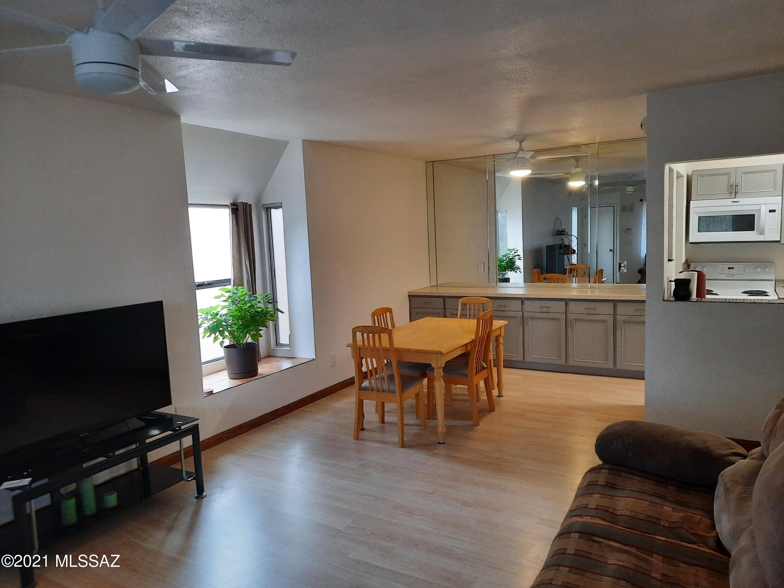 ***IMPORTANT***  CALL AGENT FOR ALARM CODE - Nicely updated, upstairs end unit, near the pool and spa, comfortable balcony, lots of storage space throughout, walk-in shower in owners suite bath, laminate flooring, newer ceiling fans, heat pump installed in late 2019 early 2020 (per owner), water heater replaced within the past several years (per owner).  Conveniently located on a bus line and near shopping and food.  Please use Lisa Cunningham at Title Security Agency