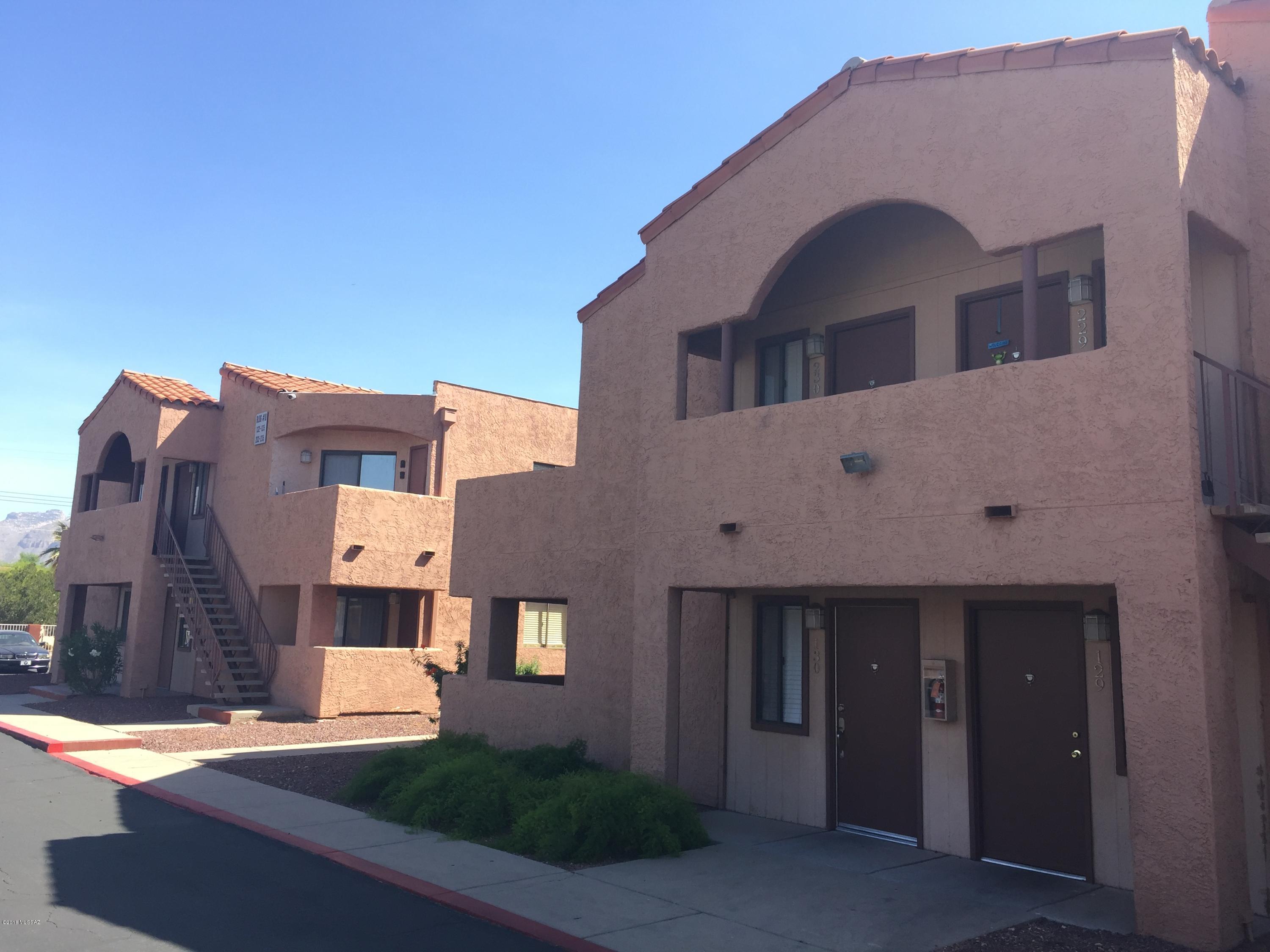 Move-in ready 2nd floor condo in Copper Star Condominiums. New carpet and paint throughout; vaulted ceilings. Condo is located near pool and recreational/common areas (fitness room, laundry room and club house). Complex is near UMC, U of A, Mountain Ave bike path, shopping and dining. All appliances and parking space convey through sale. Please contact listing agent 520-850-7147 for any additional questions!