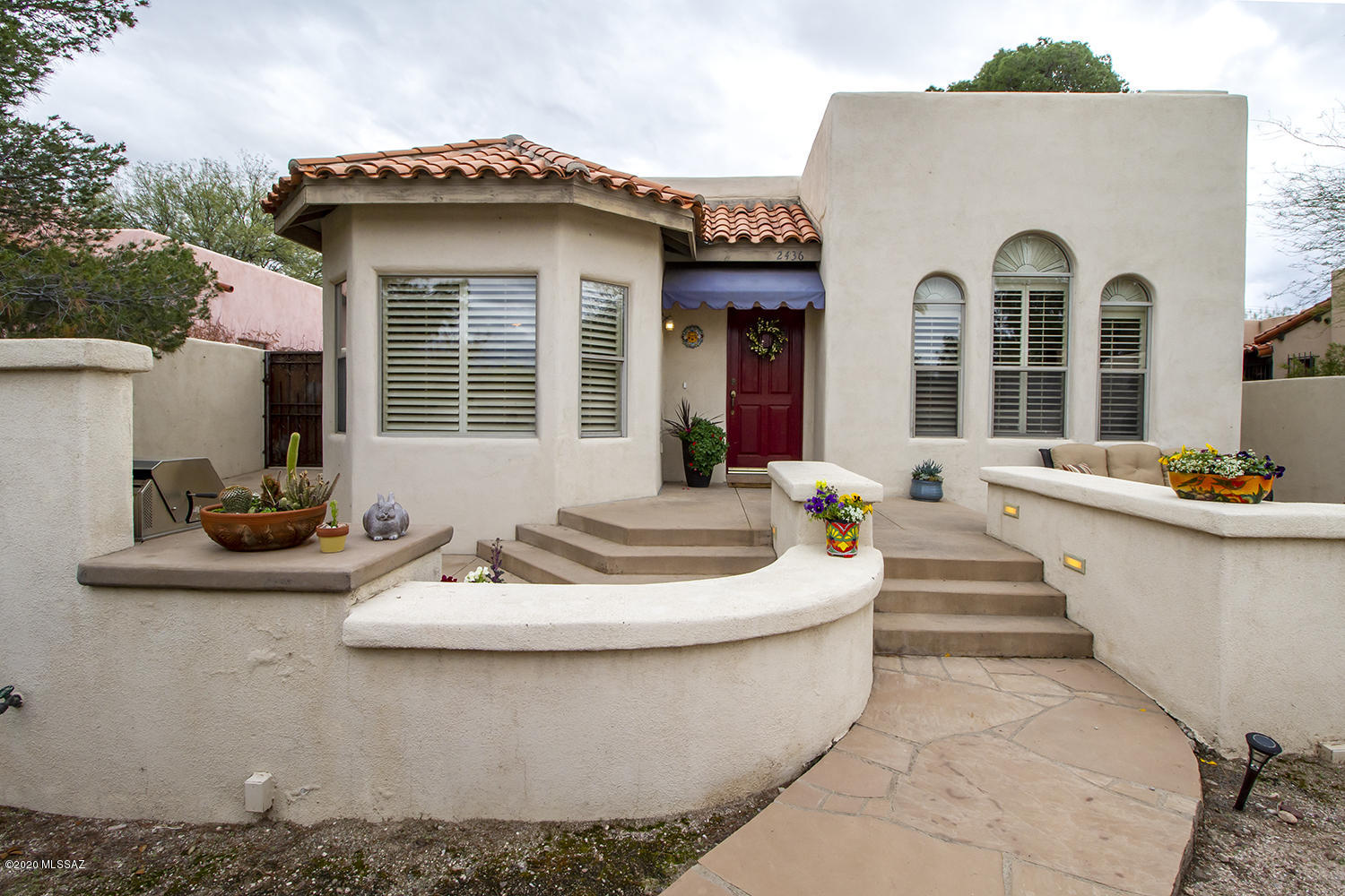 Terrific Sam Hughes home built in 1995  while retaining the character of the neighborhood. Light filled living room with 12 ft ceilings and and hardwood floors 3 bedroom 2 bath with detached 2 car garage.
floor plan in documents tab & virtual tour in photo tab https://my.matterport.com/show/?m=yHq83PVc6yr&mls=1