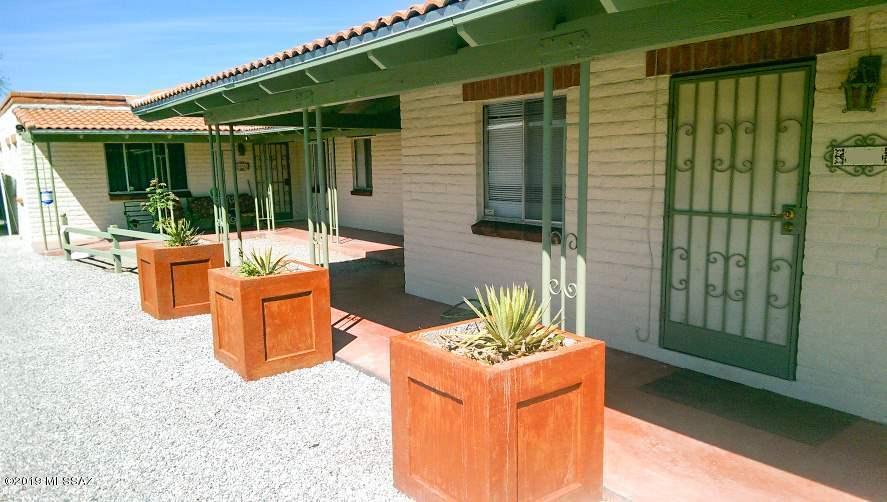 All Communication and negotiation shall be conducted only through the Owner/Seller. Great central location 2 miles N of University. Quiet walkable neighborhood close to Mountain Ave bike path, shopping, restaurants. Charming triplex with long-term tenants. Open & spacious unit with front and back patios (washer/dryer hookup on back patio). A/C, recessed lighting, tile floors & counters, dual-pane windows, front and back covered patios & small fenced yard (no pets). 1st month 1 month security deposit. Owner/Agent.