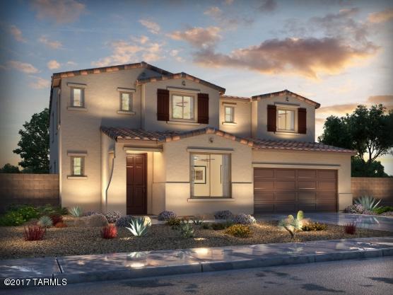Brand new energy efficient home ready @ May 2017!  The Tucson plan situated on a open homesite along the greenbelt  has plenty of space for the whole family.  First floor features island Kitchen open to both a dining nook & large, centrally located great room. Upstairs are 4 bedrooms including a spacious master suite with large walk-in closet and private bath featuring his and hers vanities and large step in shower. Enjoy movie nights in the loft and sunsets on the large covered patio. Master plan amenities include neighborhood parks with playgrounds, splash pad, BBQ grills & picnic area, lush green areas, sports courts & fields. Known for their energy efficient features, our home help you live a healthier & quieter lifestyle while saving you thousands on your utility bills.