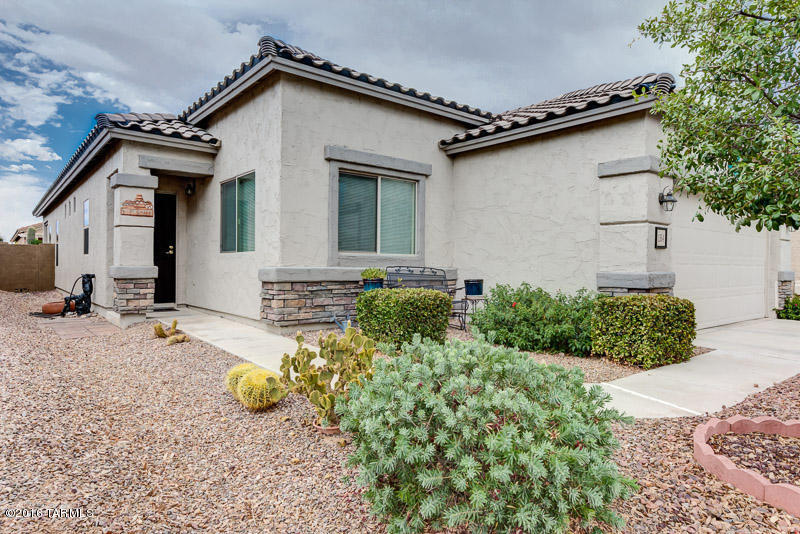 Step into this award winning 55+ community and enjoy the best of resort living including a community pool, spa, tennis, Bocce pickle ball, horseshoes, volleyball, putting green and loads of activities.  Gorgeous clubhouse.   This spacious 1800 square foot Rigdeway floor plan has a wonderful open concept from the large eat-in kitchen that overlooks the dining, great room and out on to the north facing rear patio that has a ton of privacy.   Interior freshly painted in 6/16; exterior painting 2015.   You will love living in this adult active community!  The sellers will miss their wonderful neighbors and quiet neighborhood.