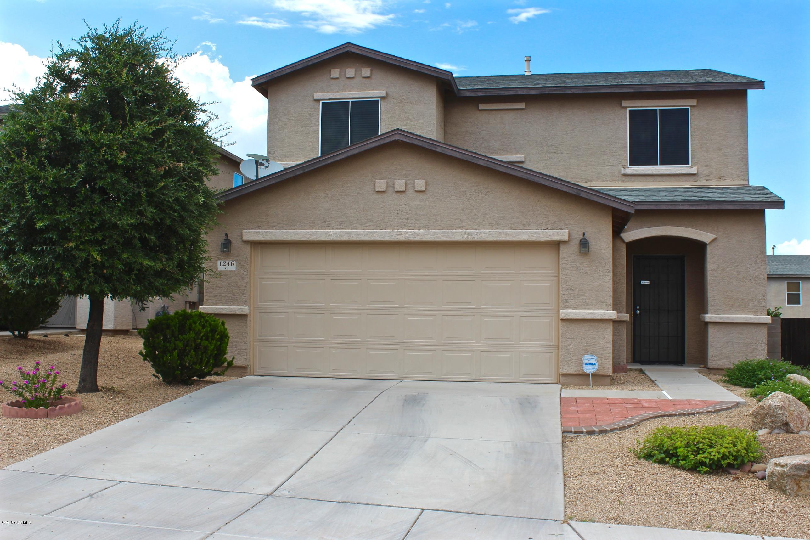 Come home to a wistful dreamy place that showcases a lifestyle of pure comfort & joy! The grand updates as you will see, make this the most desired home in the neighborhood. The all-important tile flooring through out the main floor and custom doggie door make it pet friendly. A home oasis that is richly refreshing with a new coat of paint throughout the interior and garage. The living room is a lavish place to lounge with a large open dining area. The laundry room features extra storage cabinets with W/D. Marble tile flooring to enrich the master bathroom & SS appliances that enhance the kitchen along with plenty of extra cabinets. Walk in closets! An inviting back yard that provides a mix of beautiful flora, planter nooks, a resting spot & an area to entertain with the BBQ included!