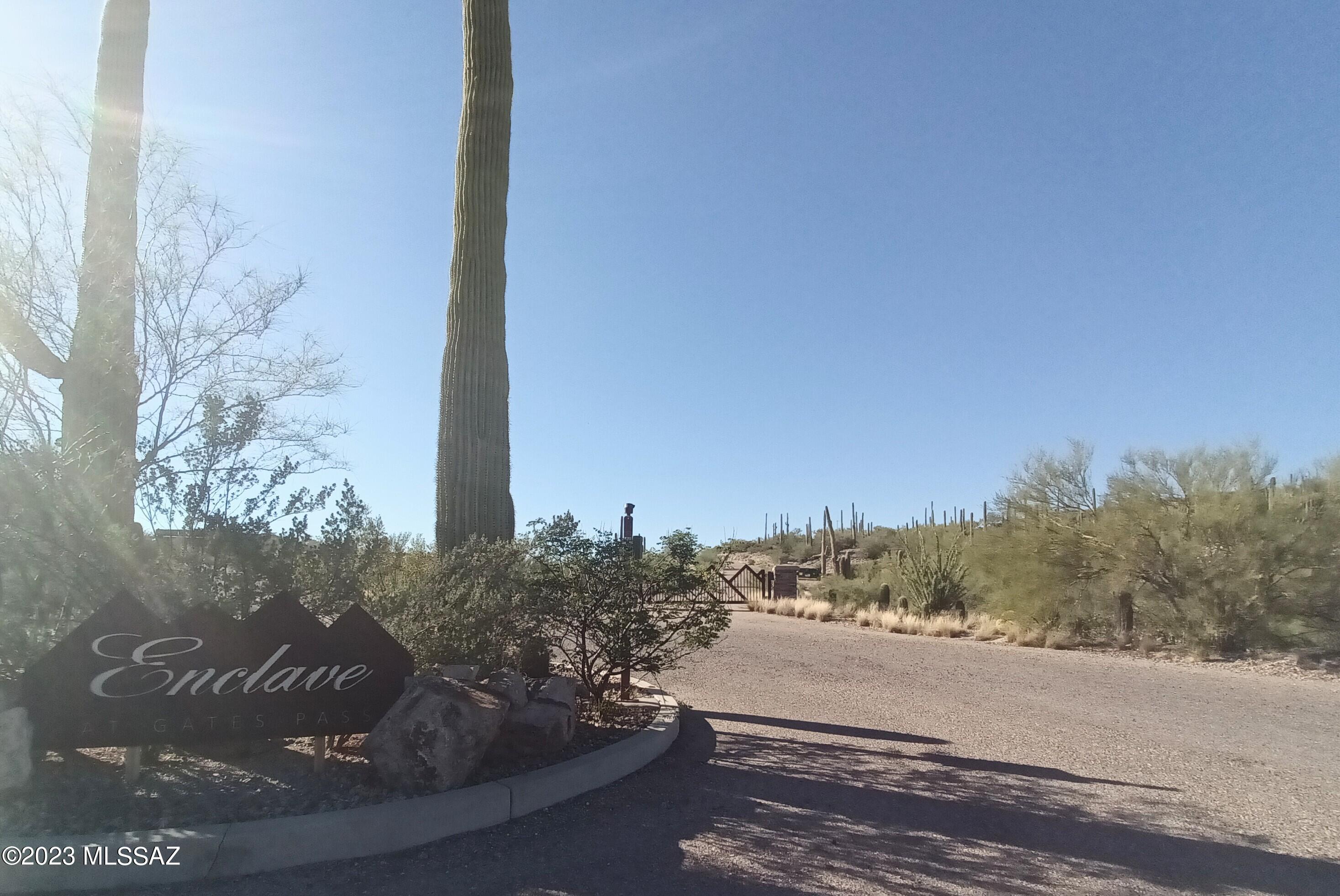 Great opportunity to own just outside of Saguaro National Park West. Utilities to lot line with gated drive for added security. No HOA!
