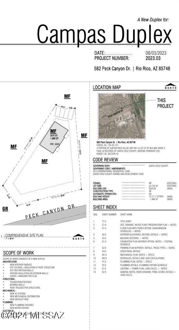new duplex, shall be completed by 4-1-2024, large units, great views, numbers for projected rents