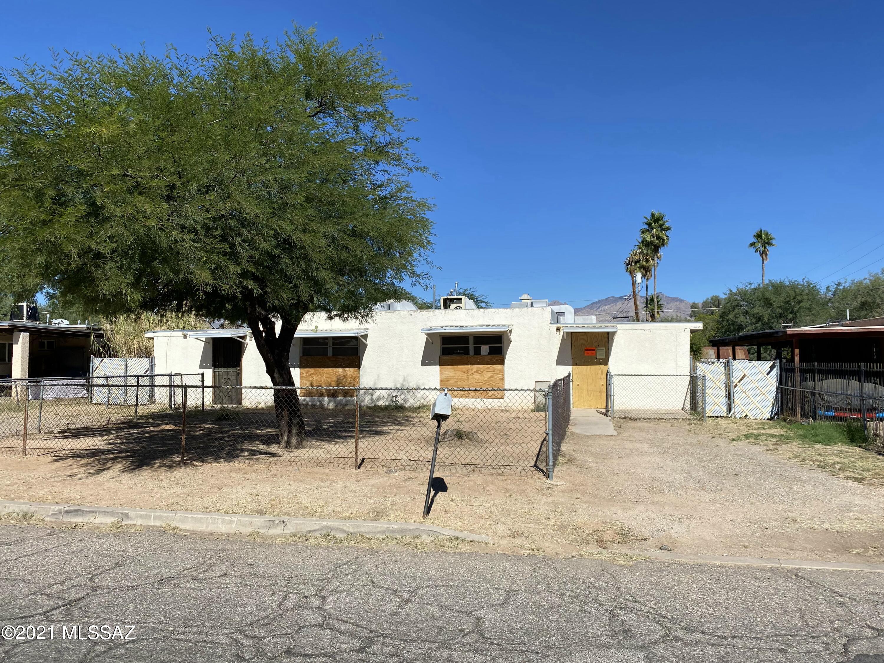 Investor Special! LOCATION, location, location. Excellent fix-up and rent opportunity. 2 units: one 2 bedroom and one 1 one bedroom.