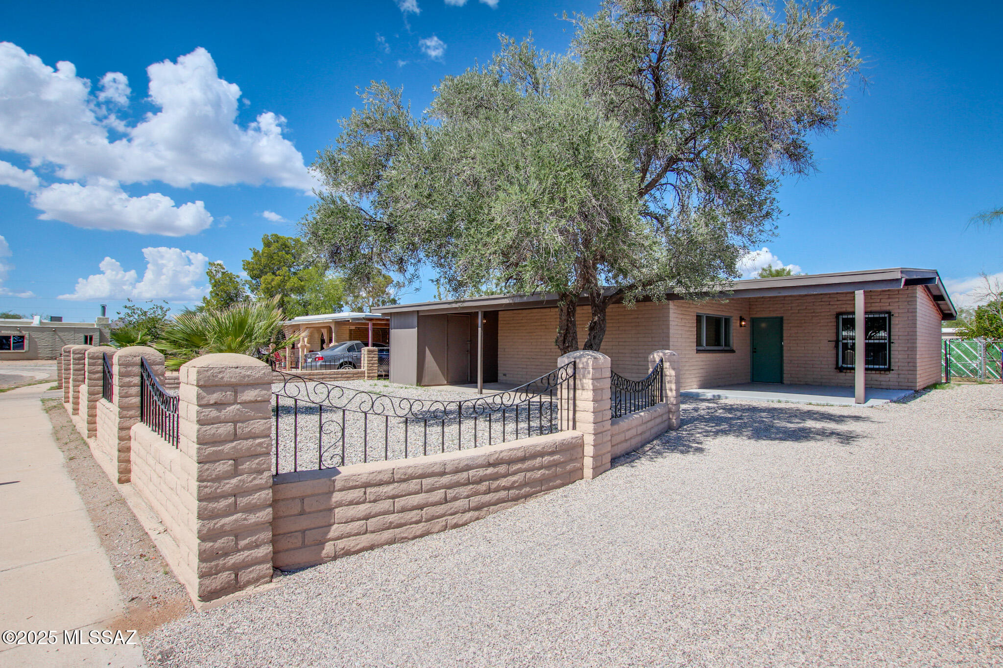 updated single-family home