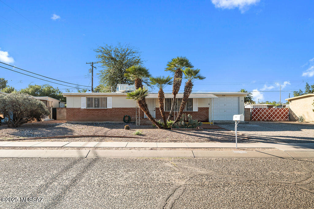 Outstanding opportunity in a Central Tucson location! This delightful home is perfect for first-time buyers, investors, or anyone seeking a manageable, cozy living space with unrivaled outdoor potential.
The floor plan features two comfortable bedrooms and one full bath. The property has been loved and is ready for personalization and updates to make it your own. NEW washer, dryer and Refrigerator STAY!!
A highlight of this listing is the large, fully fenced backyard. This massive space offers endless possibilities: build a custom patio, create a stunning desert landscape, install a pool, or add a large garden or workshop. It's an ideal space for entertaining, pets, and expanding.

Located conveniently close to shopping, dining, parks, schools and easy access to DMAFB. Welcome HOME!