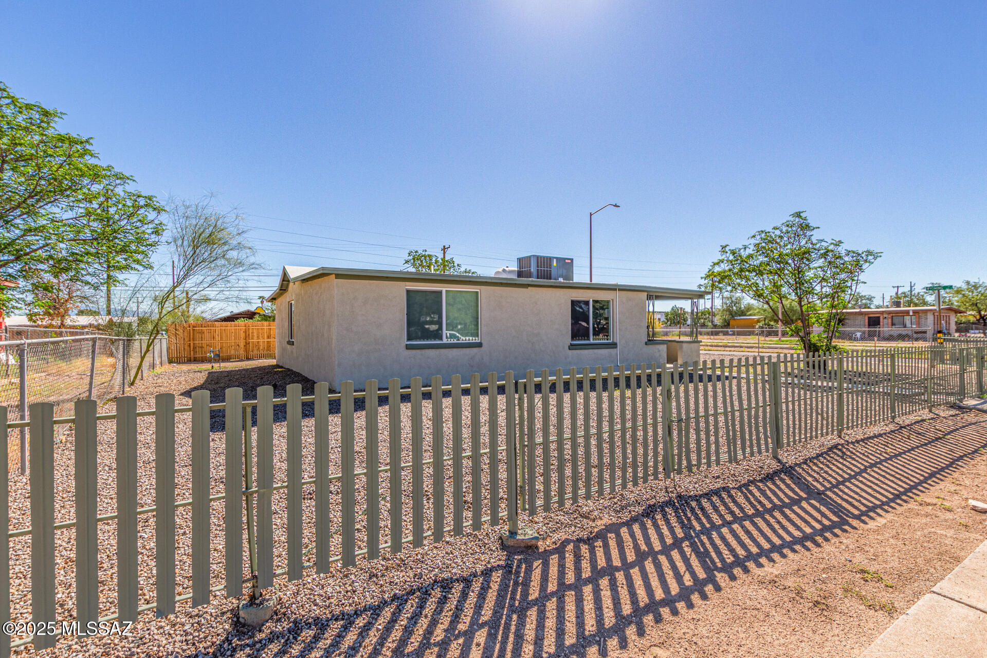 Beautifully remodeled 2 bed, 2 bath home in Tucson's thriving south side! Step inside to a chef's kitchen with brand-new stainless steel appliances, sleek cabinetry, and modern finishes. The home features open living spaces with new ceramic tile throughout, fresh paint, and a brand-new HVAC system for year-round comfort. Both bathrooms are tastefully updated with modern fixtures. Conveniently located near parks, schools, shopping, and just minutes from I-10 for quick access to downtown Tucson, the U of A, and Tucson International Airport. A move-in ready gem!