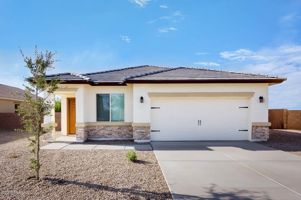 The Prescott plan is a spacious 3 bedroom, 2 bath, single story home with over $15,000 in upgrades including gorgeous granite countertops, stunning wood cabinets, brushed nickel hardware and an attached two car garage. This beautiful home features an open concept layout with a chef-ready kitchen and bar area that overlooks the dining and living areas. Located near the entrance of this home is a multi-functional den area, great for use as a study or game room. Towards the rear of the home is not only a private master suite, but also a large outdoor patio, a perfect space for entertaining! This exceptional home is located within the beautiful community of Vanderbilt Farms that offers many picnic areas and walking trails