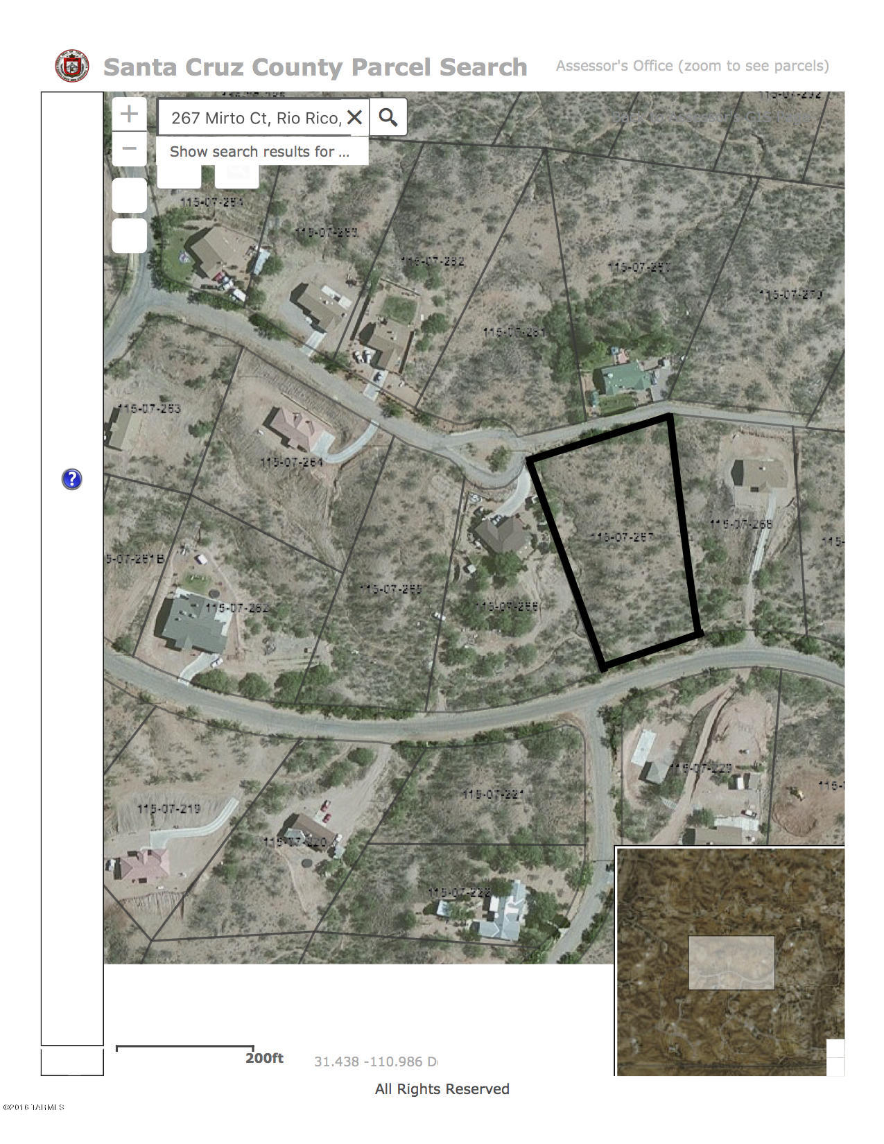 Rio Rico Estates 8 - Land