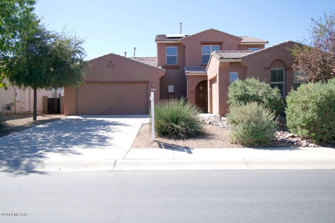 This stunning two-story home is located in the highly sought after neighborhood of Gladden Farms. Step through the front door into this charming 5 bedroom, 3 bathroom, open floor plan home that boasts tons of room for you and your family or guests. The kitchen has an abundance of cabinetry perfect for extra storage, matching appliances and solid surface countertops. You won't run out of space in this home that has an extra bonus space with a loft upstairs. The backyard is a blank slate where you can create your dream outdoor oasis. You will fall in love with Gladden Farms and all it has to offer with the parks, splash pad, walking paths, bike paths and sports courts and fields. You're going to want to see this home before it's too late, schedule a tour today!